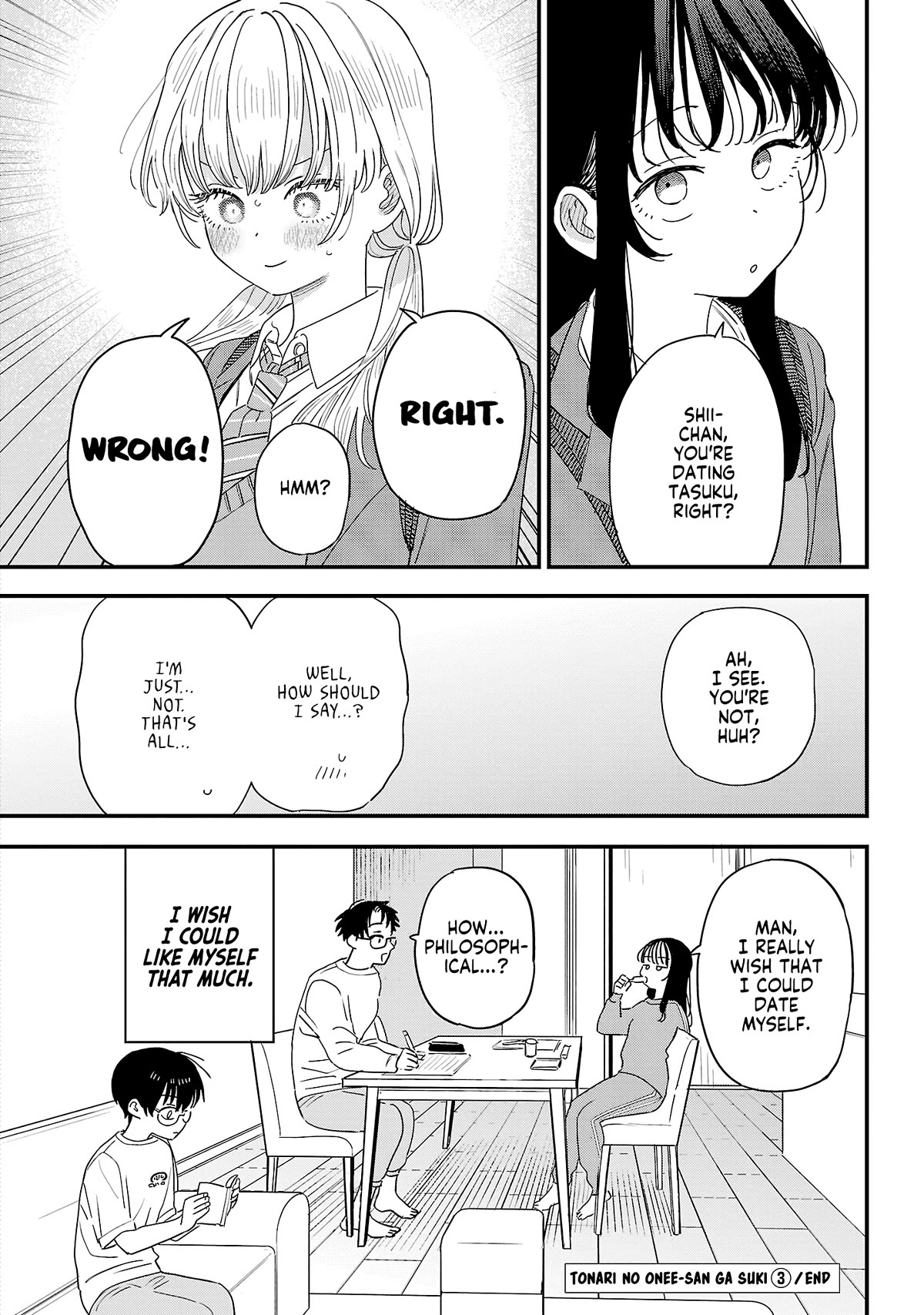I'm in Love with the Older Girl Next Door Chapter 36.5 page 10 - Chapter 36.5: Omake: About Tasuku's Sister