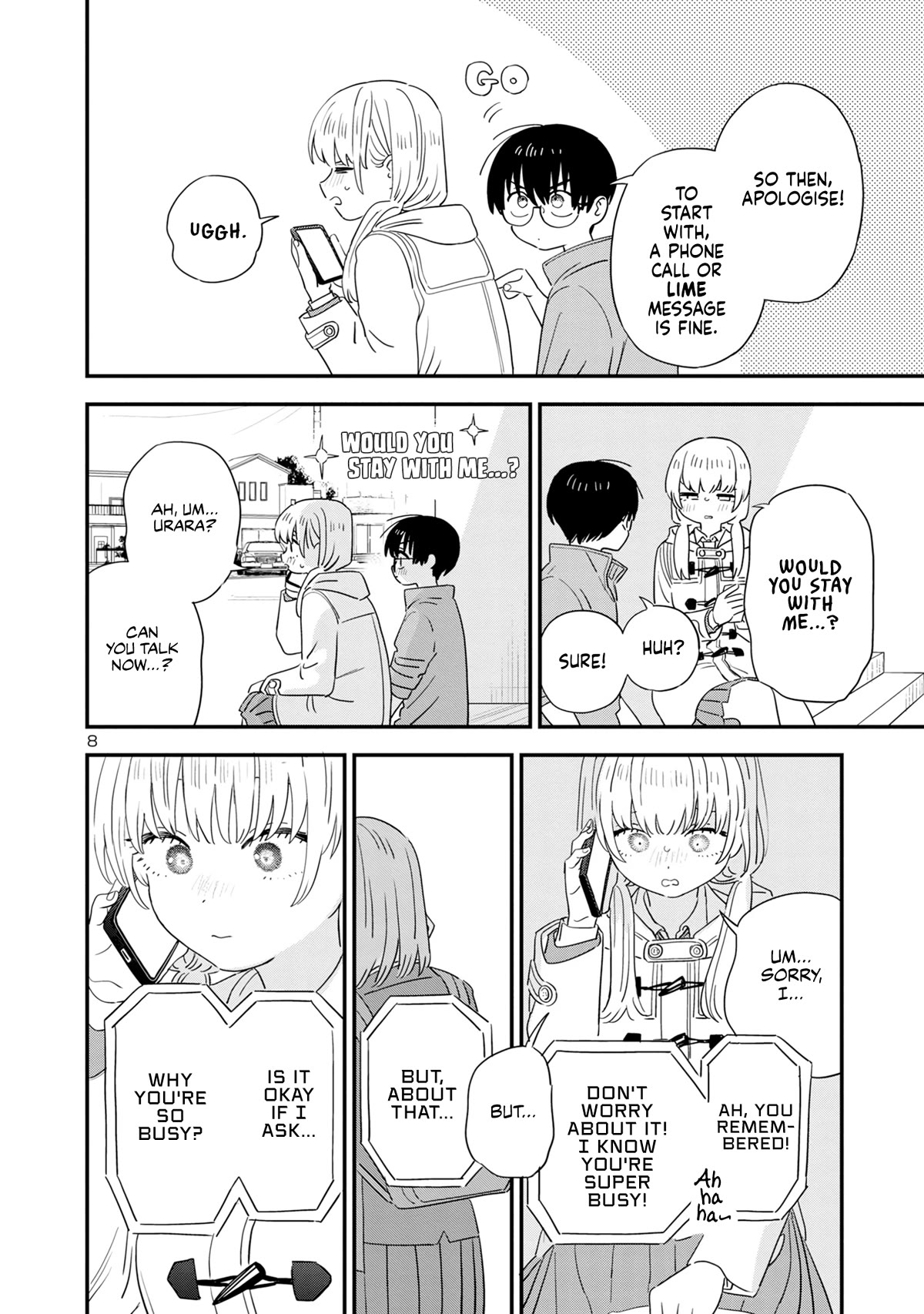 I'm in Love with the Older Girl Next Door Chapter 39 page 8 - Chapter 39: What Does That Mean??