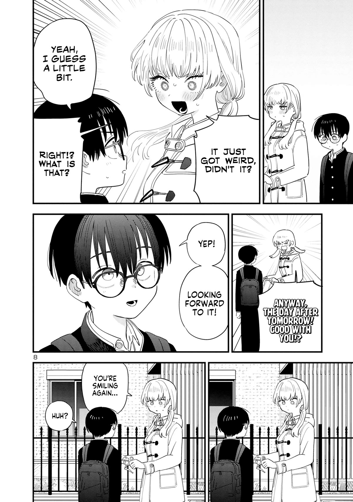 I'm in Love with the Older Girl Next Door Chapter 40 page 8 - Chapter 40: Well Then, I Guess I'll Laugh