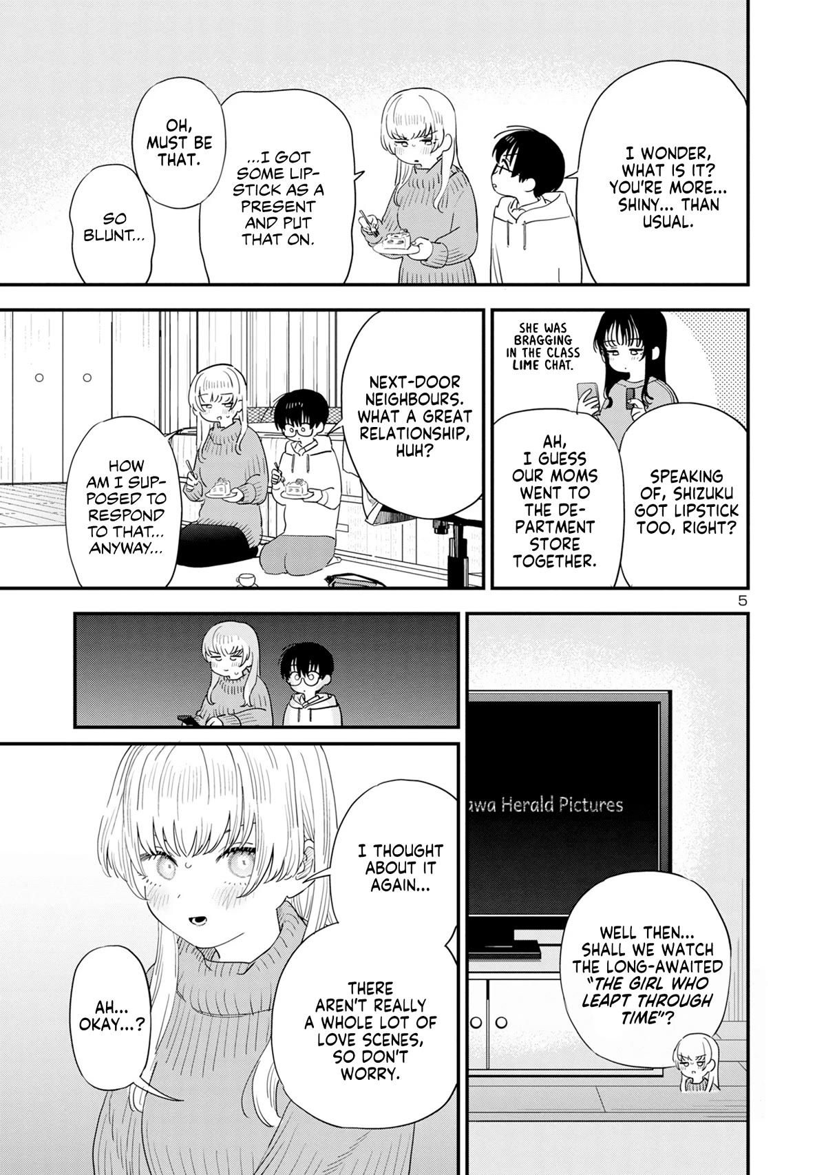 I'm in Love with the Older Girl Next Door Chapter 41 page 5 - Chapter 41: A 'Girl Who Leapt Through Time' Christmas