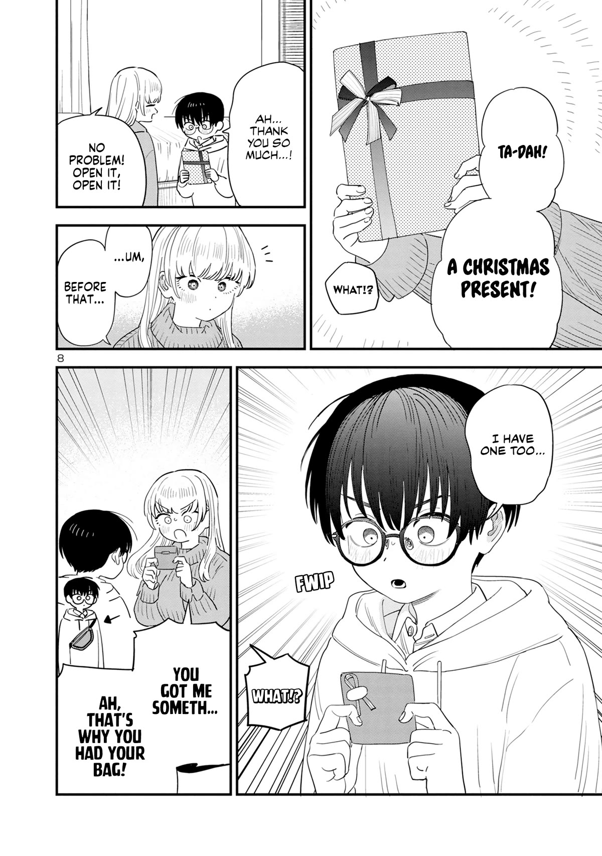 I'm in Love with the Older Girl Next Door Chapter 41 page 8 - Chapter 41: A 'Girl Who Leapt Through Time' Christmas