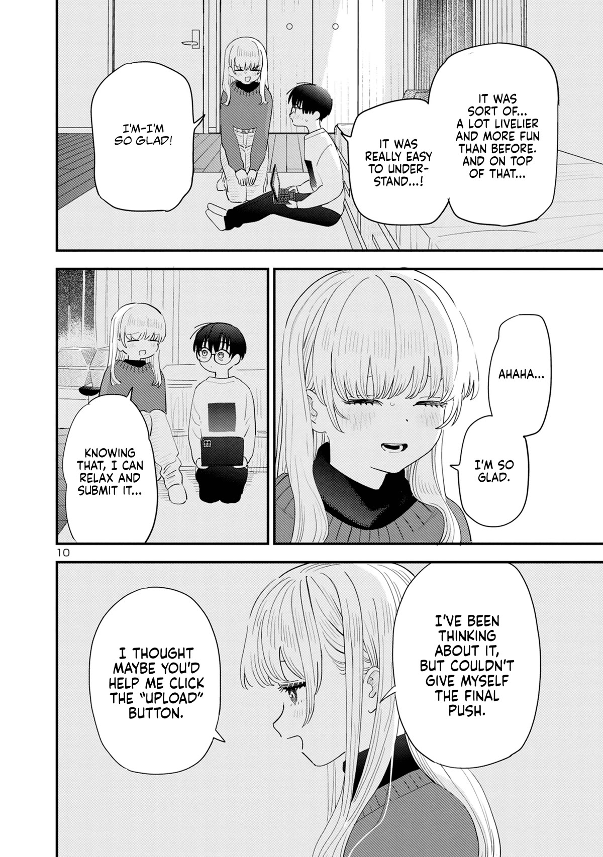 I'm in Love with the Older Girl Next Door Chapter 42 page 10 - Chapter 42: A Dark and Cheerful Room and Shia-san