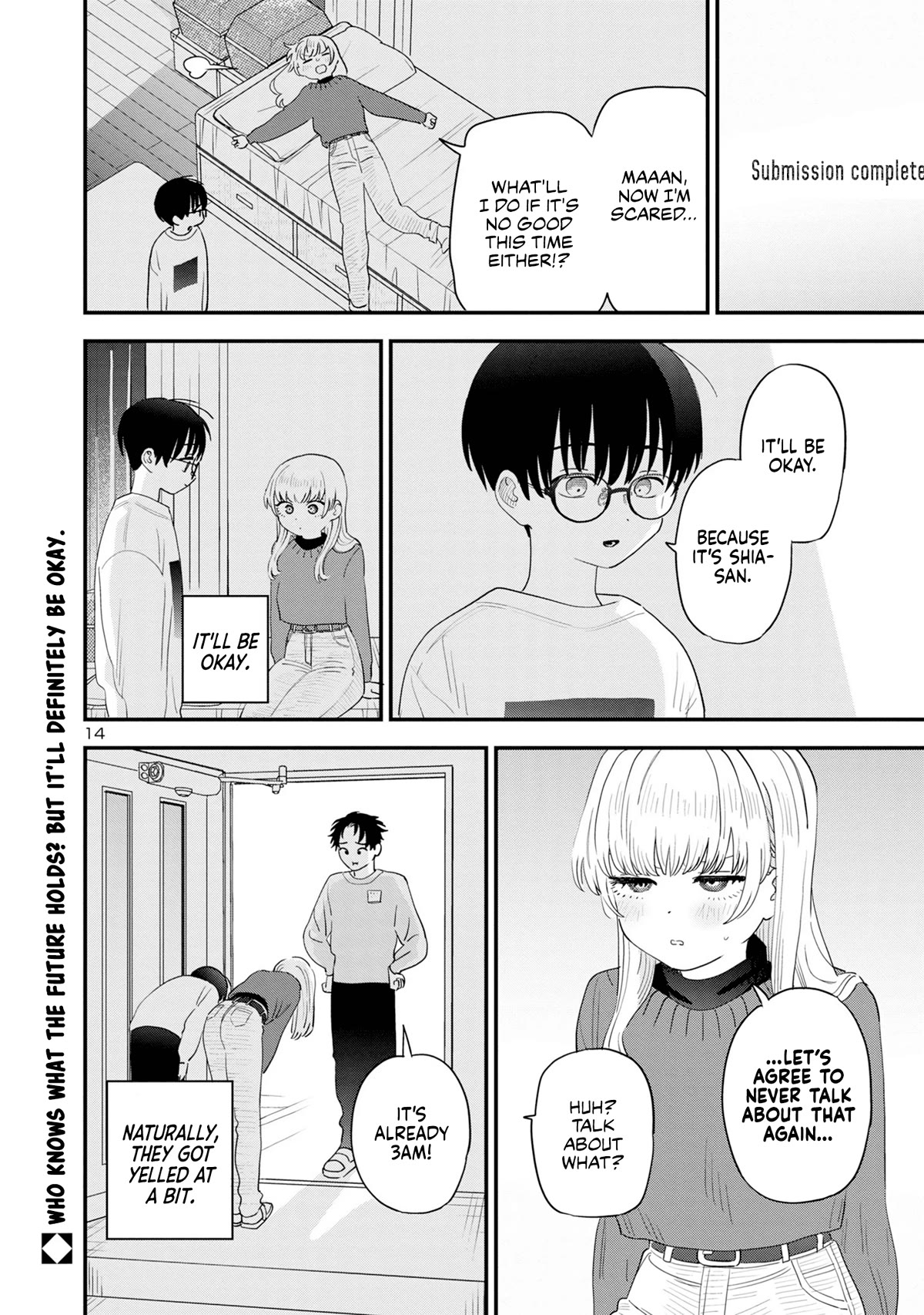 I'm in Love with the Older Girl Next Door Chapter 42 page 14 - Chapter 42: A Dark and Cheerful Room and Shia-san