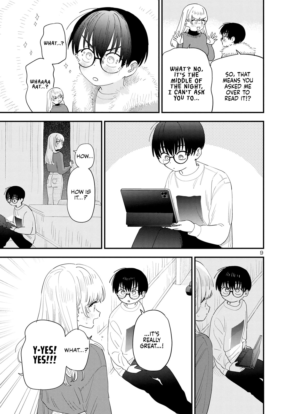 I'm in Love with the Older Girl Next Door Chapter 42 page 9 - Chapter 42: A Dark and Cheerful Room and Shia-san