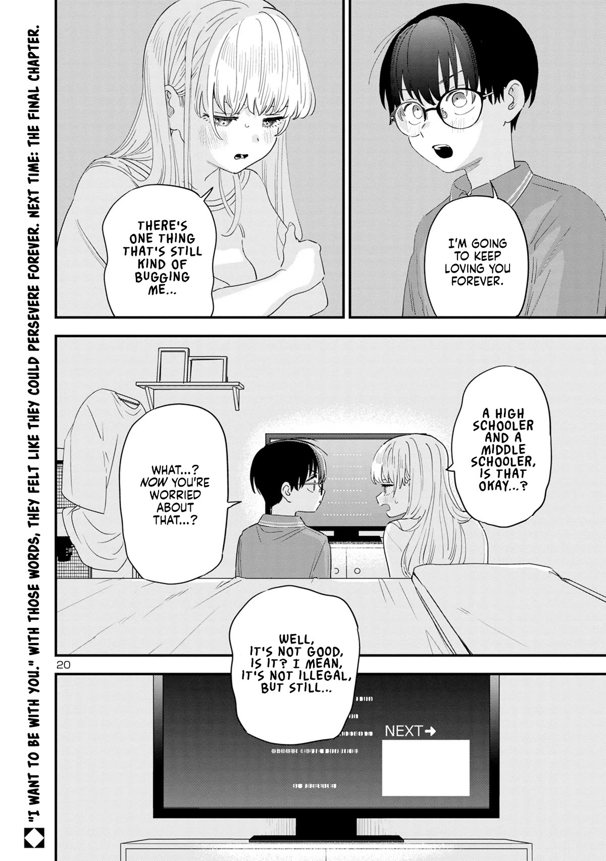 I'm in Love with the Older Girl Next Door Chapter 46 page 20 - Chapter 46: I Love You