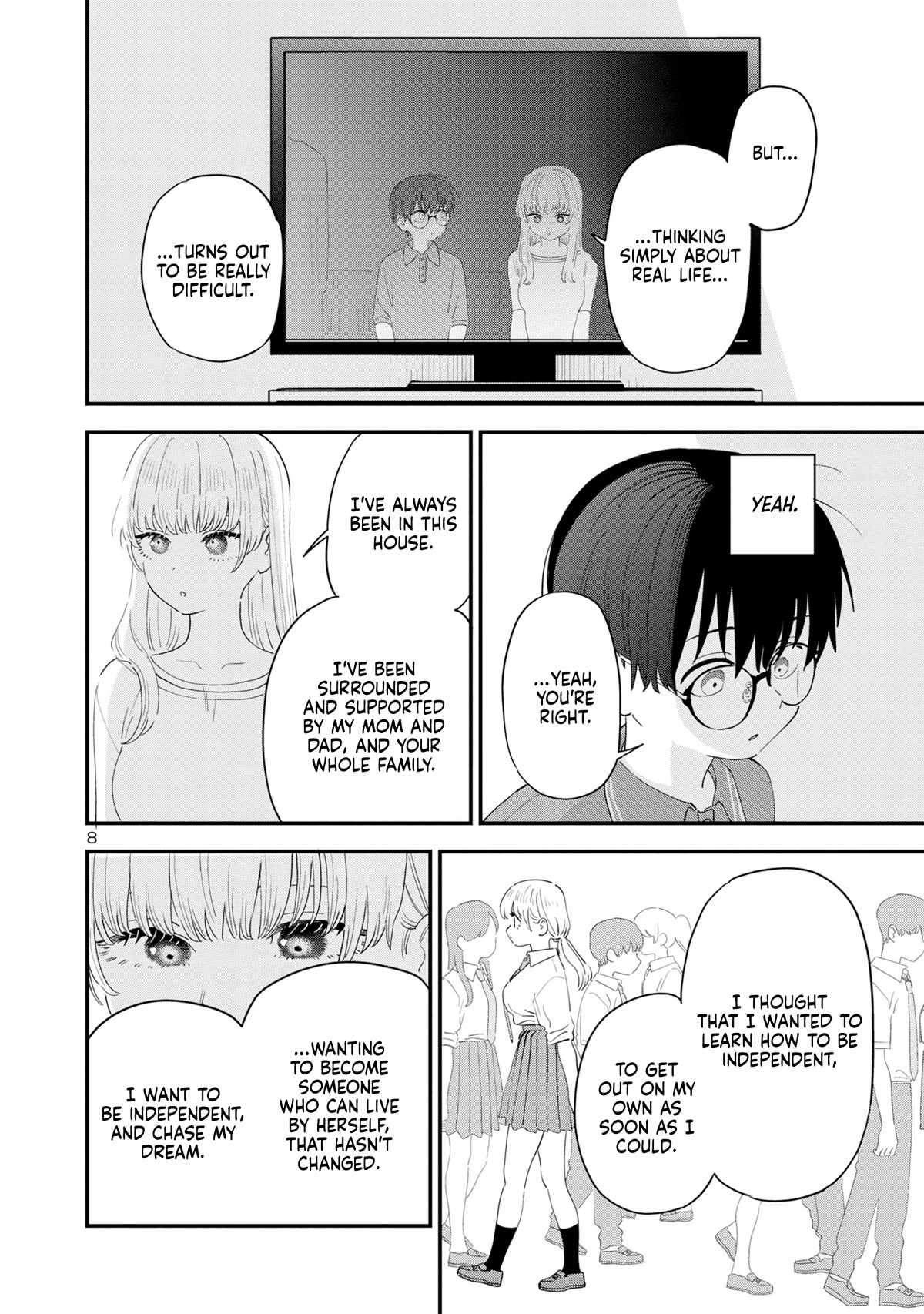 I'm in Love with the Older Girl Next Door Chapter 46 page 8 - Chapter 46: I Love You