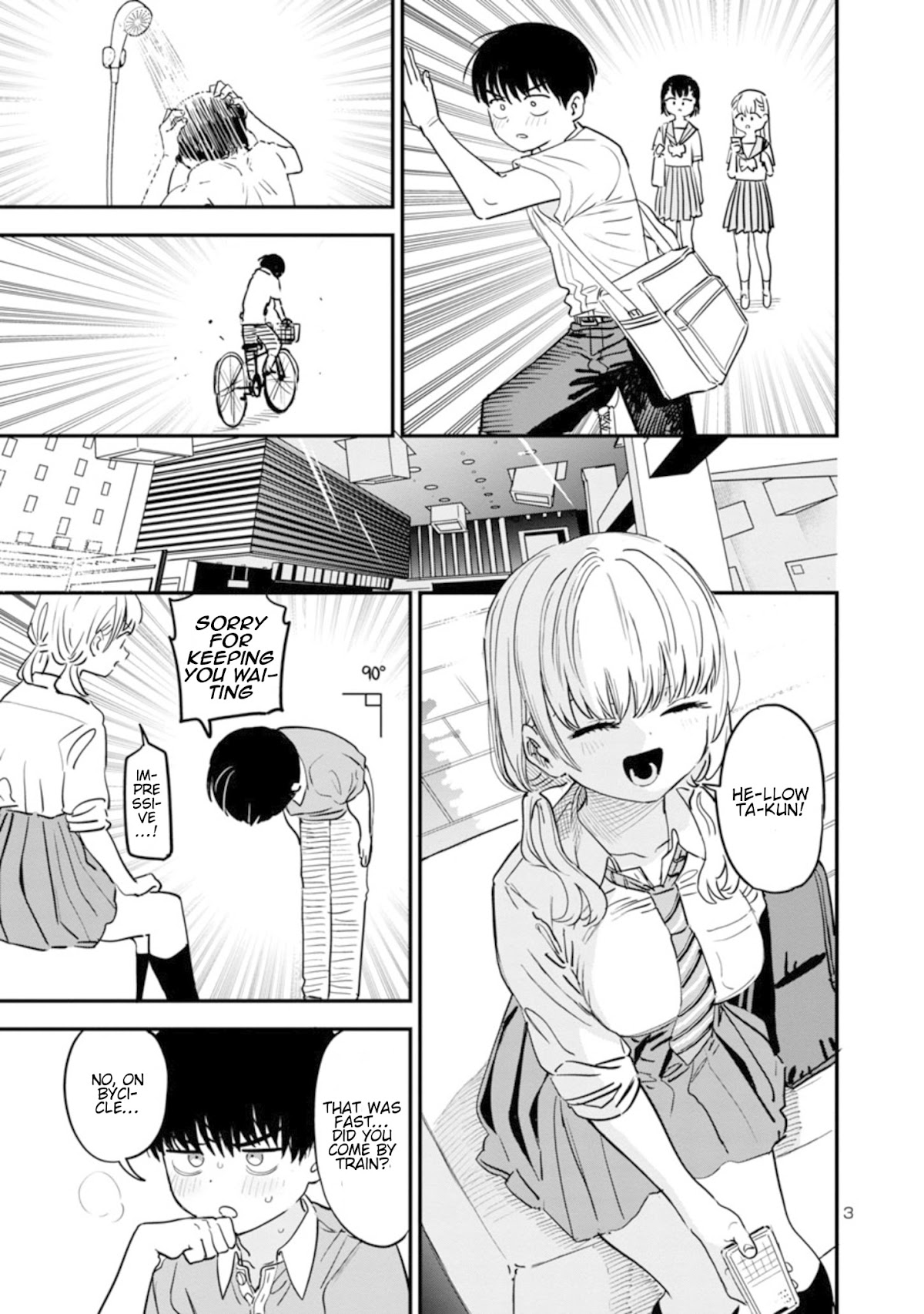 I'm in Love with the Older Girl Next Door Chapter 6 page 4 - Chapter 6: Shia-san’s smile