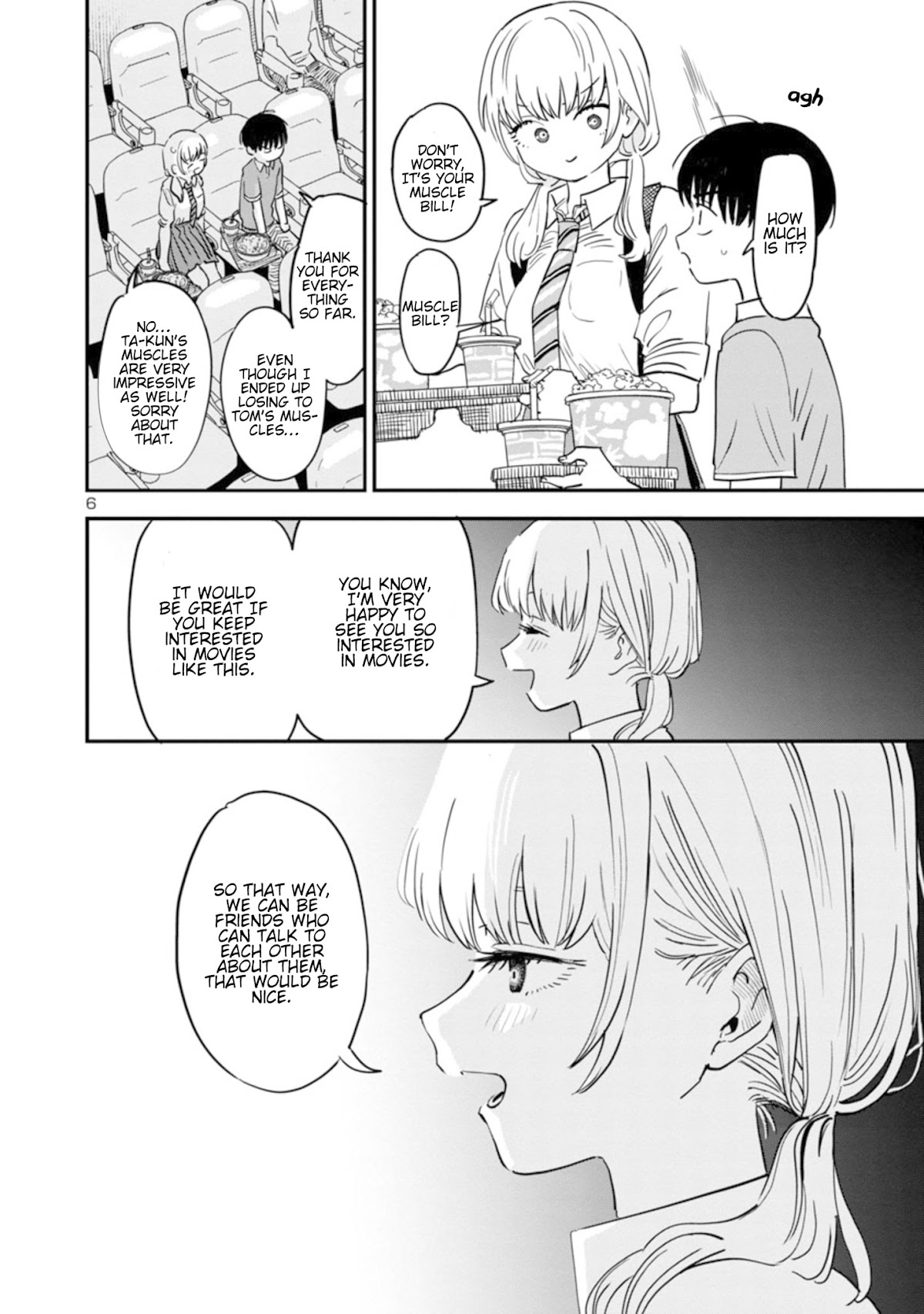 I'm in Love with the Older Girl Next Door Chapter 6 page 7 - Chapter 6: Shia-san’s smile