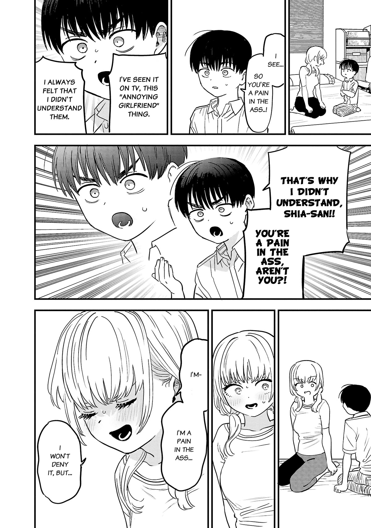 I'm in Love with the Older Girl Next Door Chapter 8 page 11 - Chapter 8: A slightly angry Shia-san