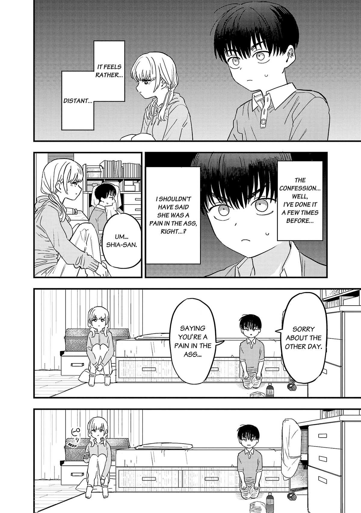 I'm in Love with the Older Girl Next Door Chapter 9 page 5 - Chapter 9: Shia-san is still angry