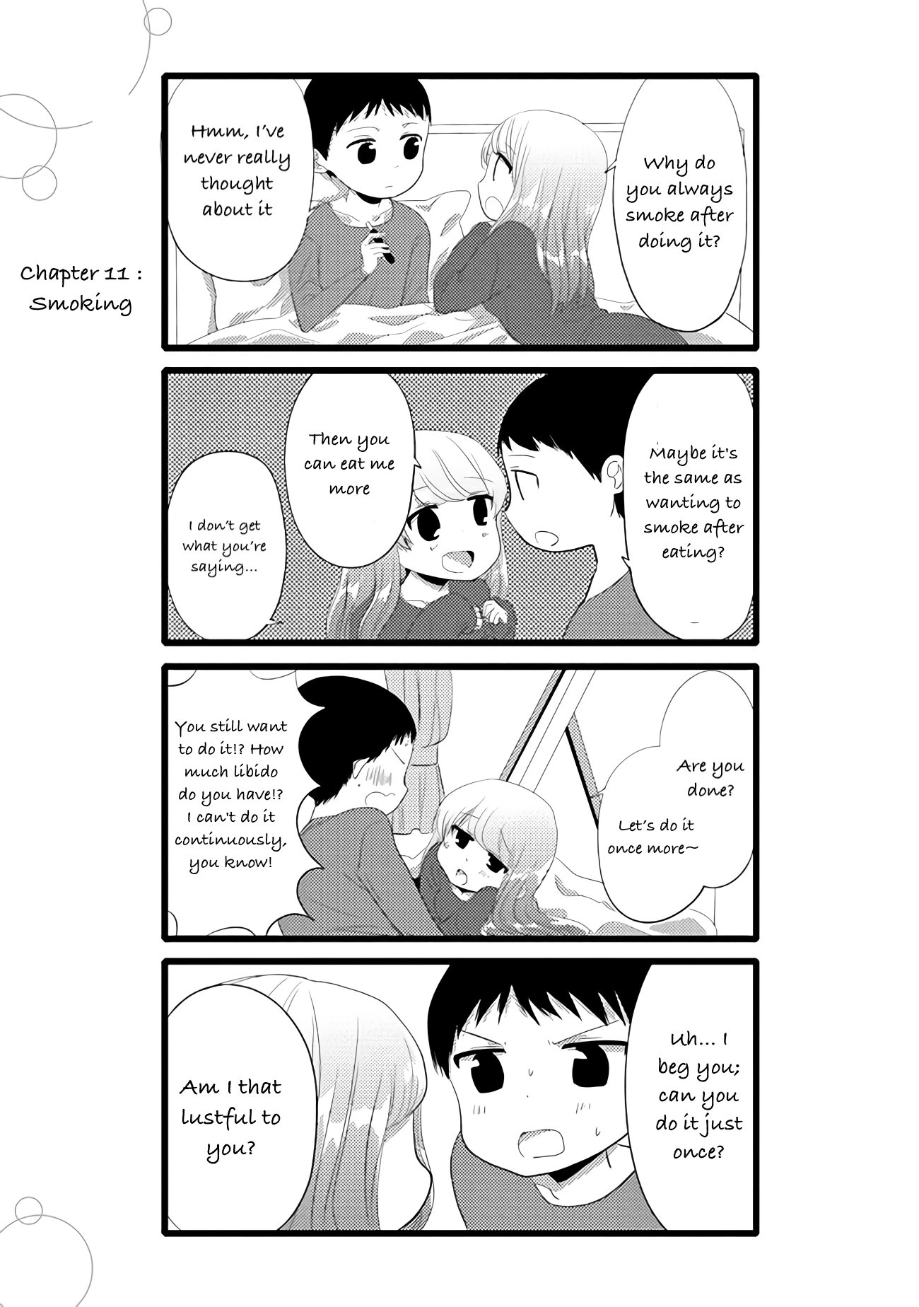 I'm In Trouble With Her High Libido Chapter 11 page 1 - Chapter 11: Smoking