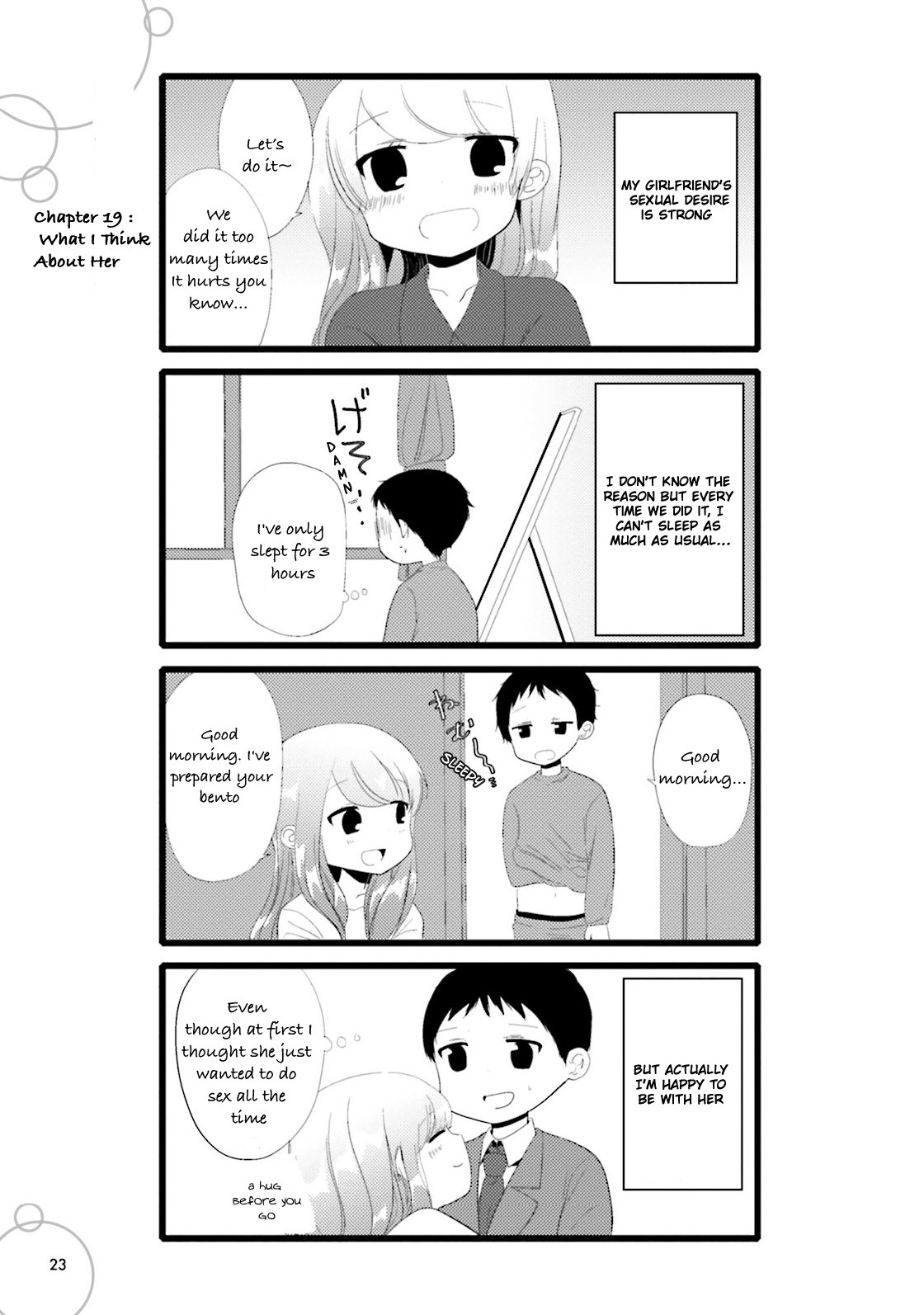 I'm In Trouble With Her High Libido Chapter 19 page 1 - Chapter 19: What I Think About Her