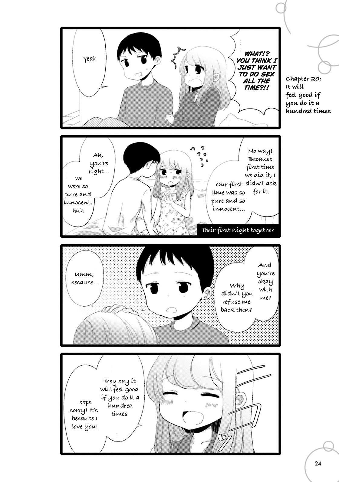 I'm In Trouble With Her High Libido Chapter 20 page 1 - Chapter 20: It Will Feel Good If You Do It A Hundred Times