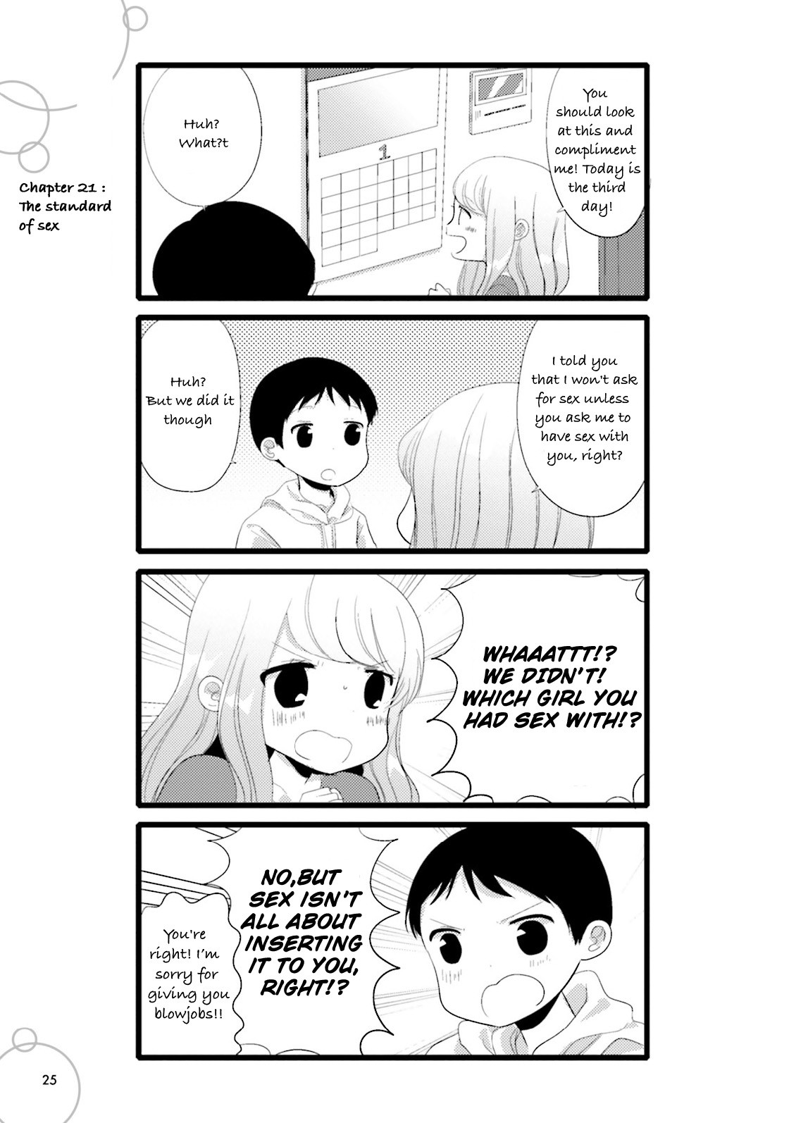 I'm In Trouble With Her High Libido Chapter 21 page 1 - Chapter 21: The Standard of Sex