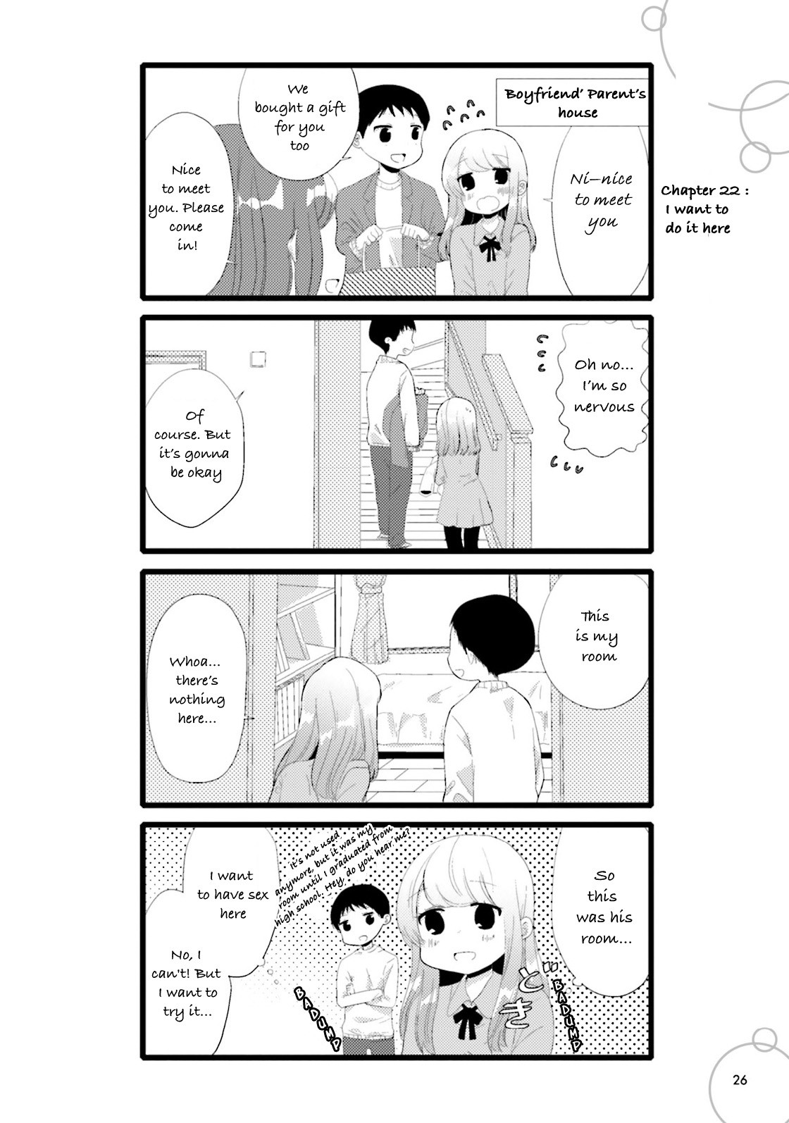 I'm In Trouble With Her High Libido Chapter 22 page 1 - Chapter 22: I Want To Do It Here