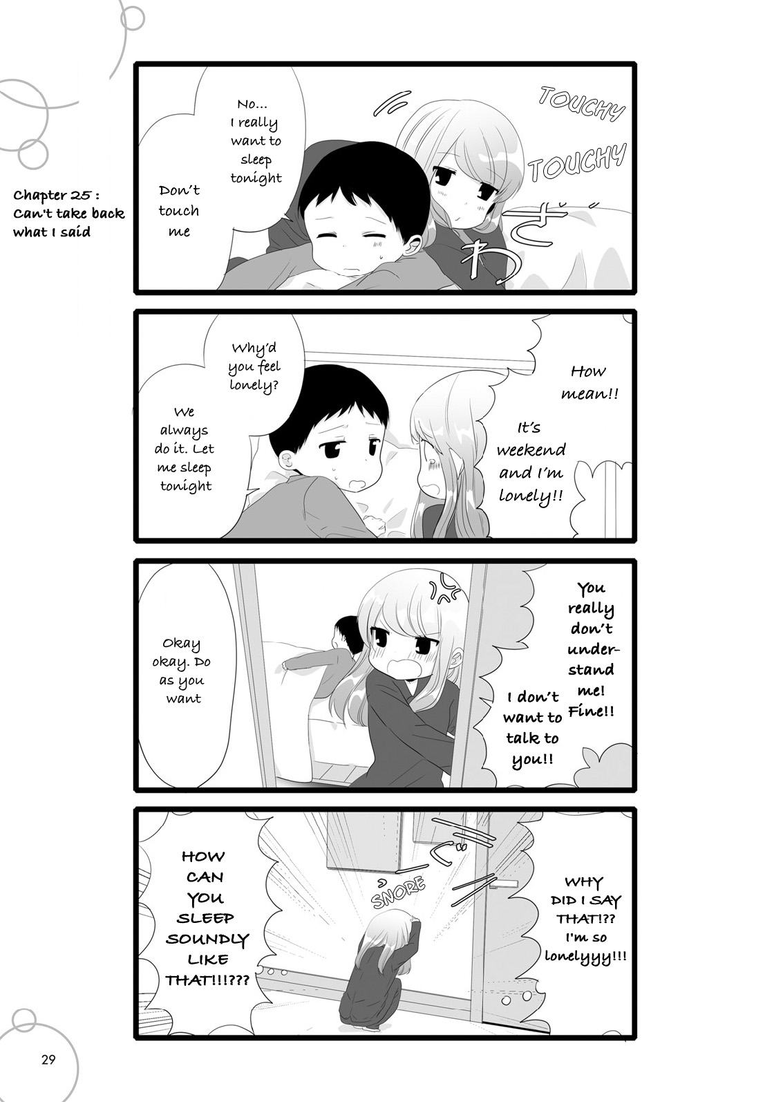 I'm In Trouble With Her High Libido Chapter 25 page 1 - Chapter 25: Can't take back what I said