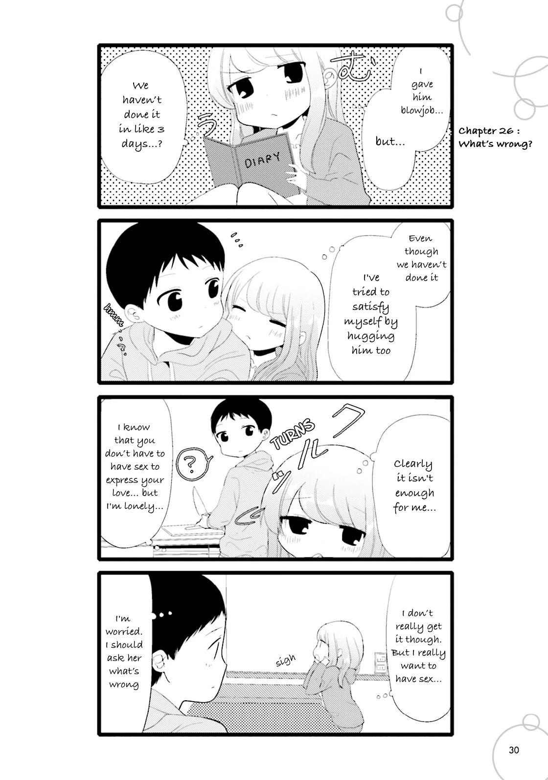 I'm In Trouble With Her High Libido Chapter 26 page 1 - Chapter 26: What's Wrong?