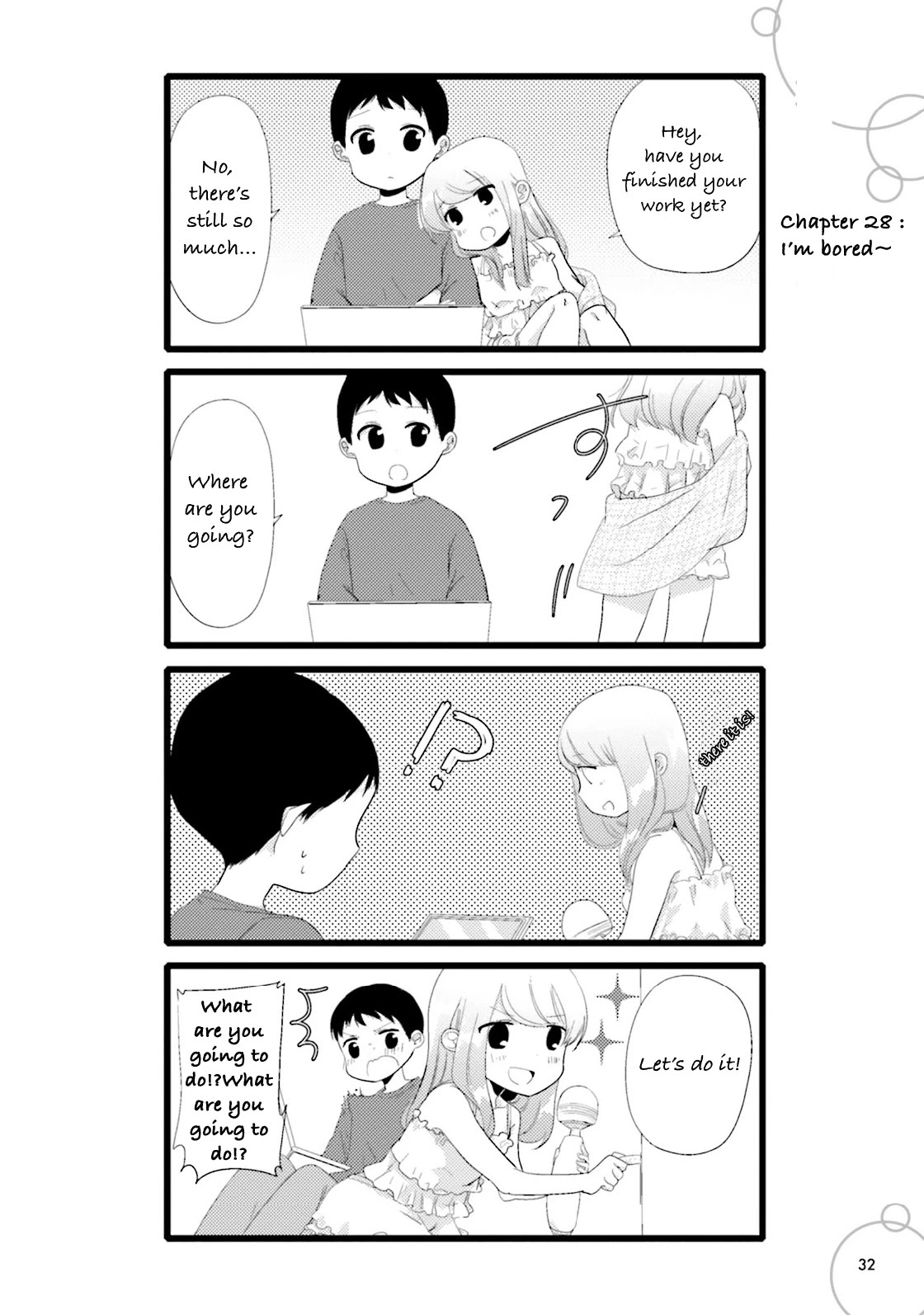 I'm In Trouble With Her High Libido Chapter 28 page 1 - Chapter 28: I'm bored~