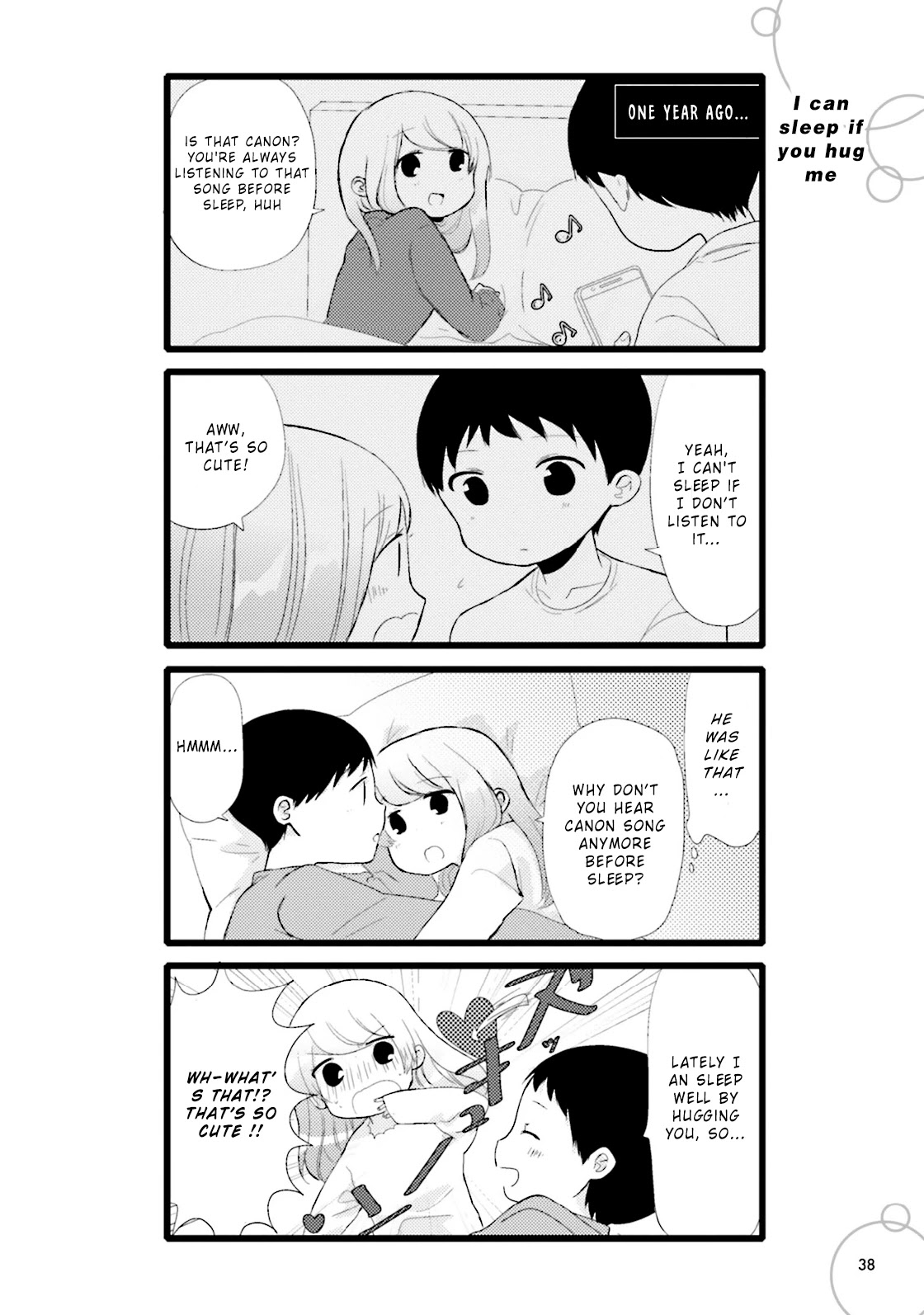 I'm In Trouble With Her High Libido Chapter 34 page 1 - Chapter 34: I can sleep if you hug me