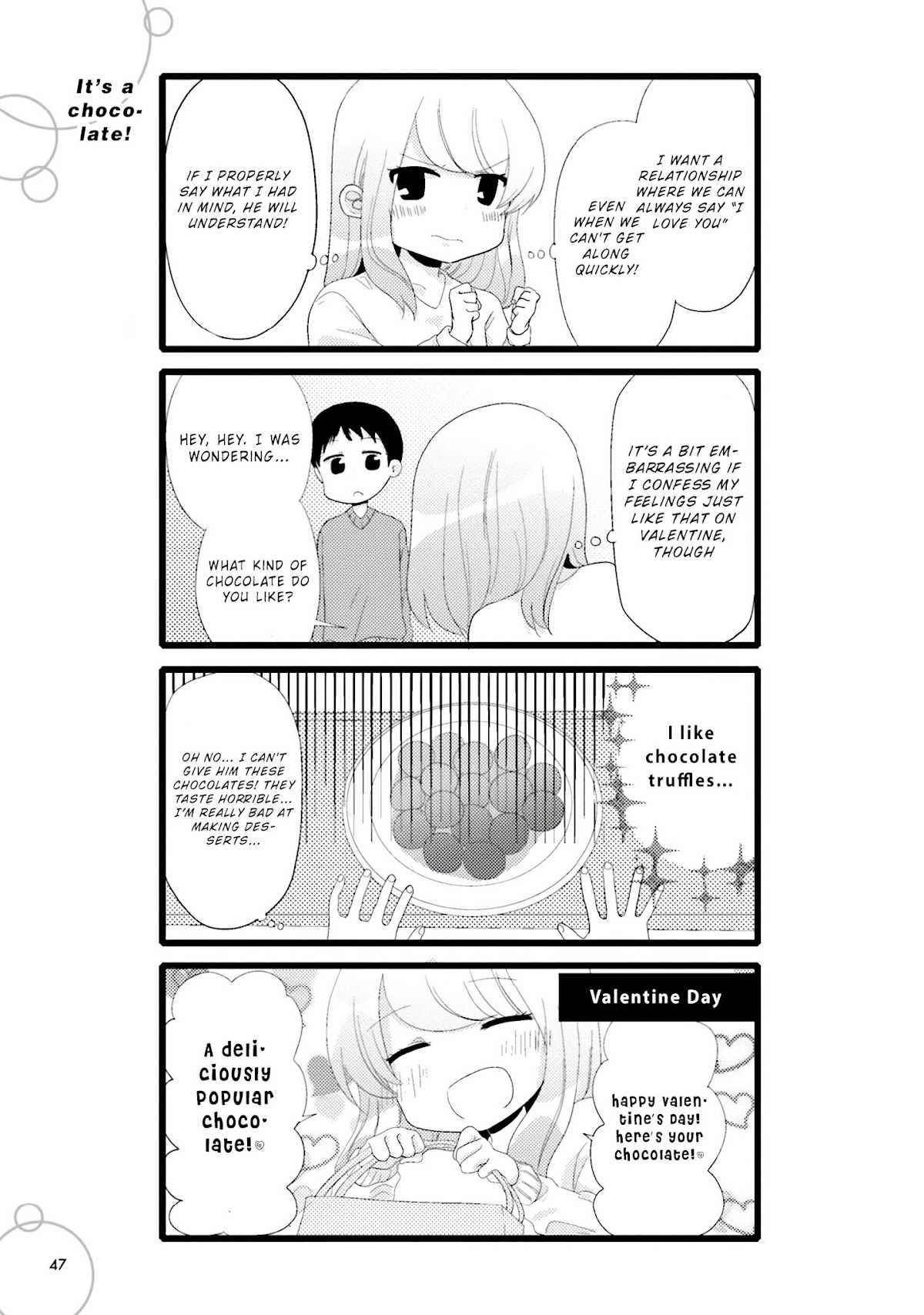 I'm In Trouble With Her High Libido Chapter 41 page 1 - Chapter 41: It's a Chocolate!