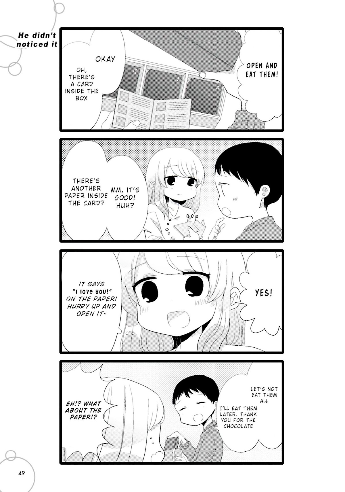 I'm In Trouble With Her High Libido Chapter 43 page 1 - Chapter 43: He didn't notice it