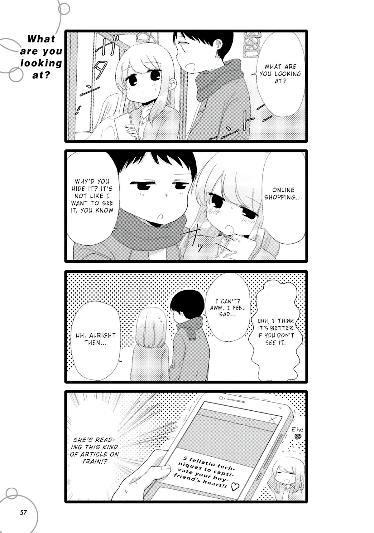 I'm In Trouble With Her High Libido Chapter 49 page 1 - Chapter 49: What are you looking at?