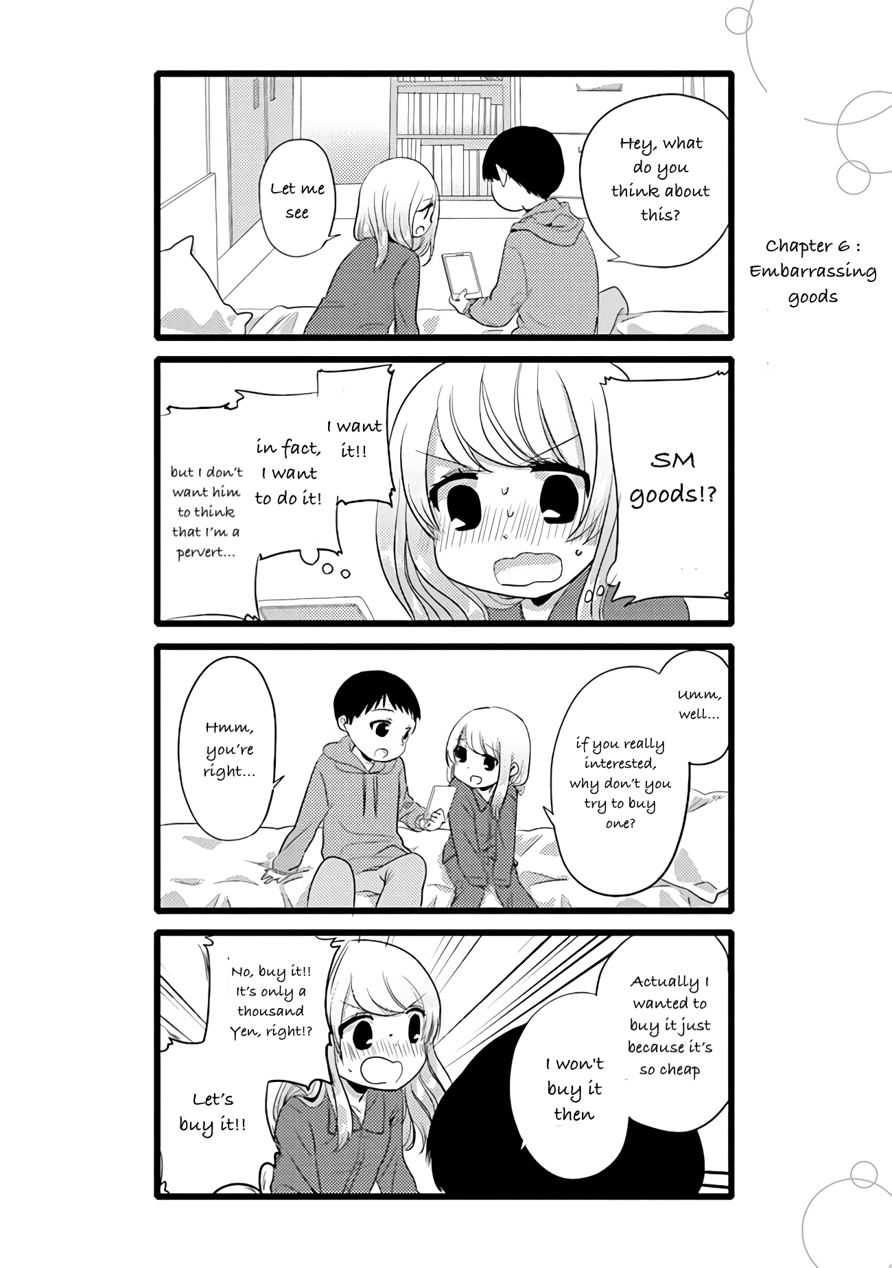 I'm In Trouble With Her High Libido Chapter 6 page 1 - Chapter 6: Embarrassing goods