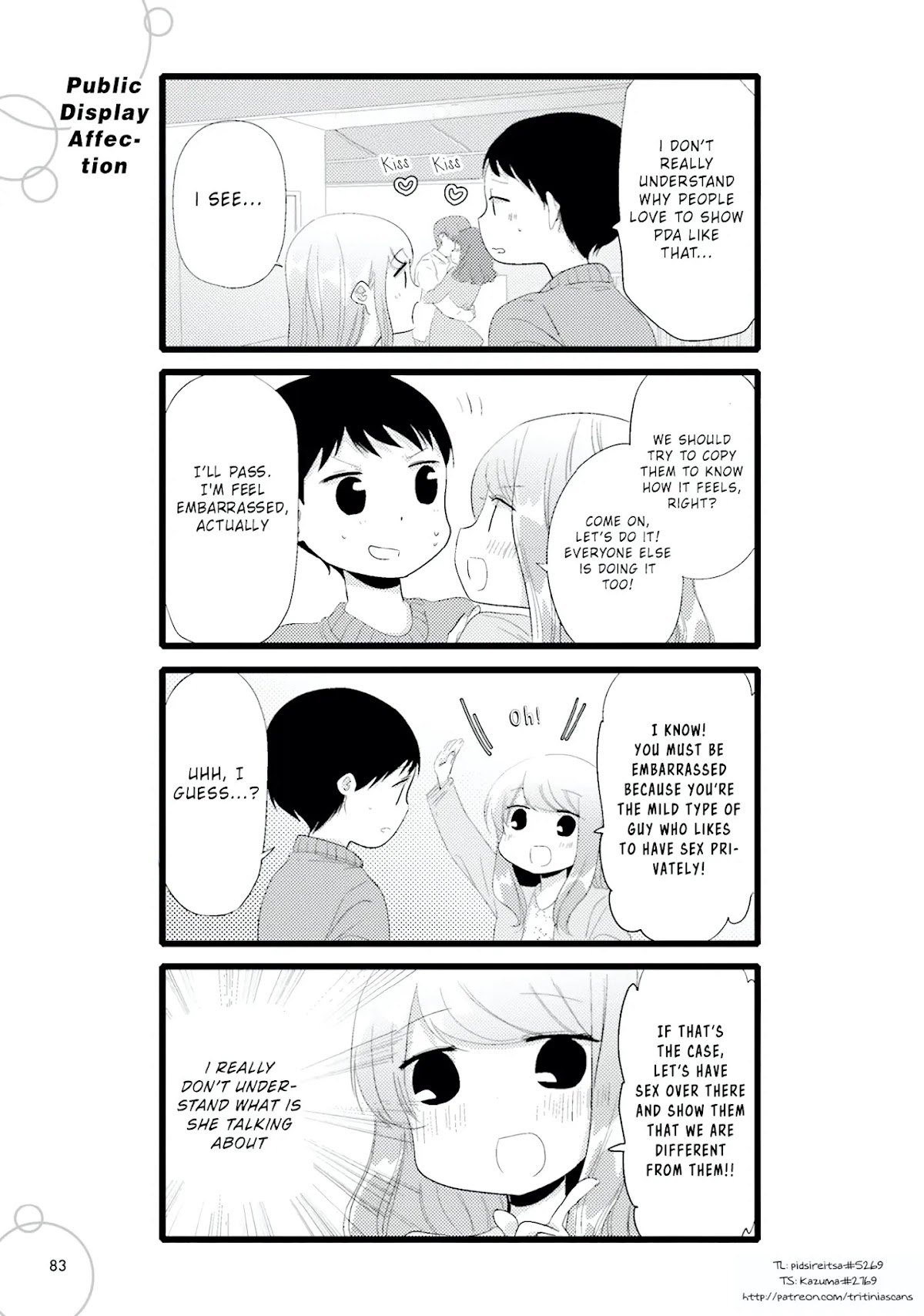 I'm In Trouble With Her High Libido Chapter 73 page 1 - Chapter 73: Public Display Affection