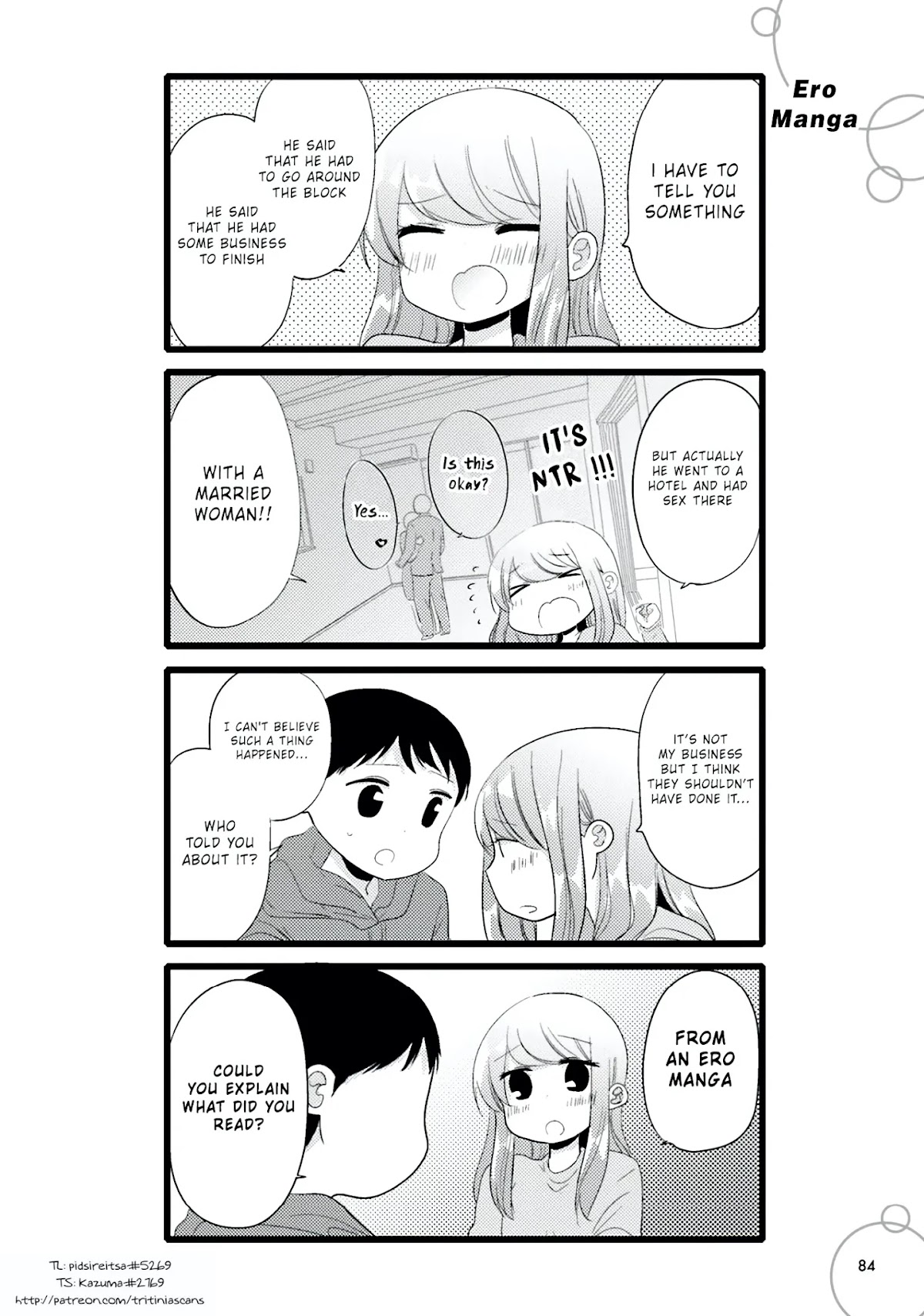 I'm In Trouble With Her High Libido Chapter 74 page 1 - Chapter 74: Ero Manga