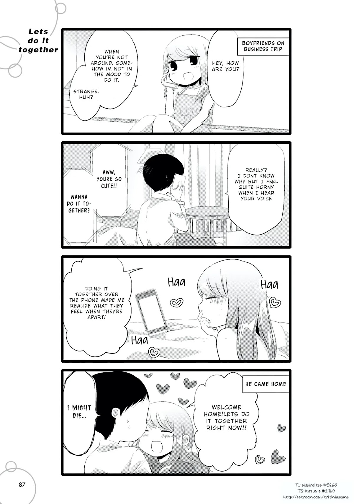I'm In Trouble With Her High Libido Chapter 77 page 1 - Chapter 77: Lets Do It Together