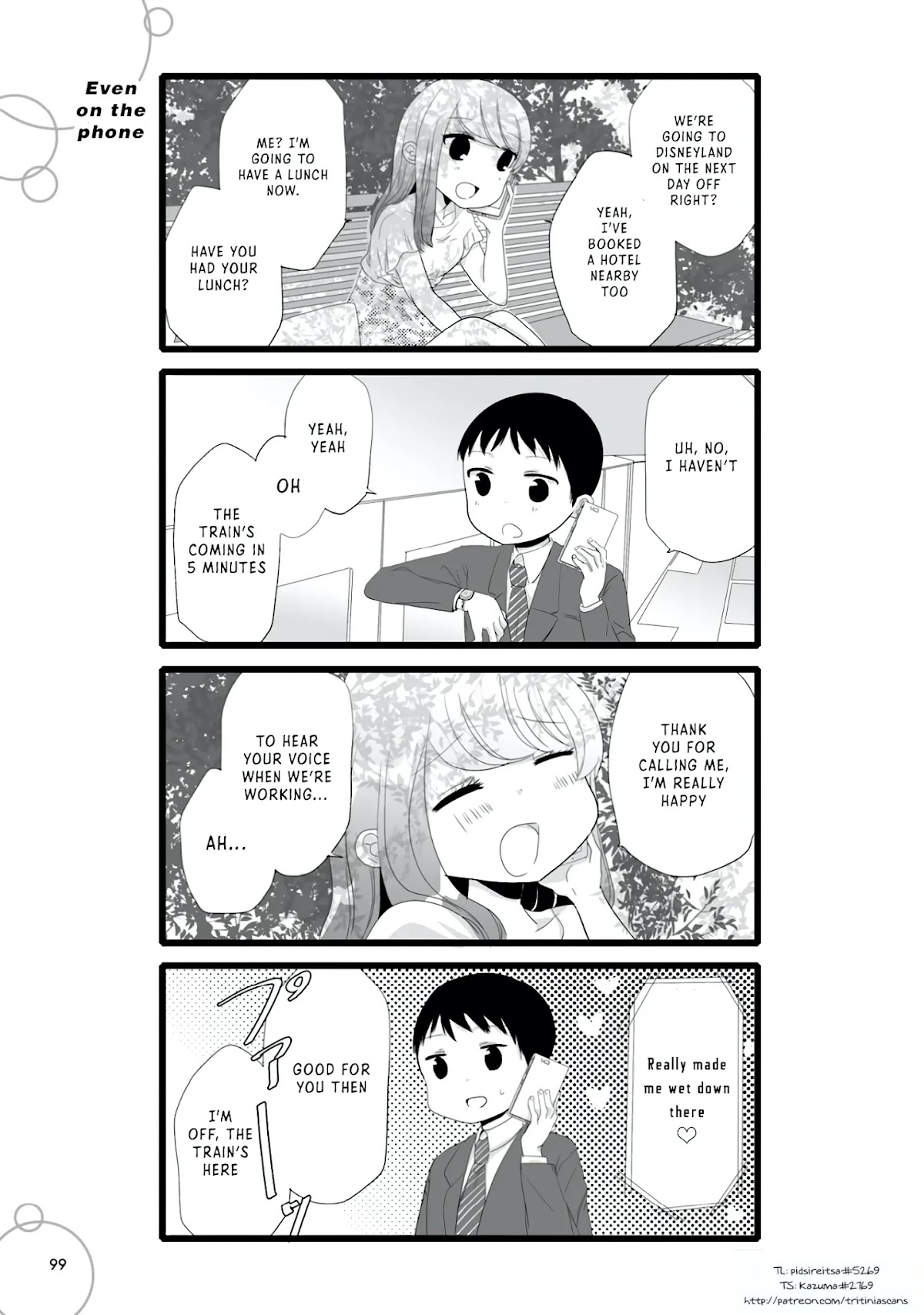 I'm In Trouble With Her High Libido Chapter 87 page 1 - Chapter 87: Even On The Phone