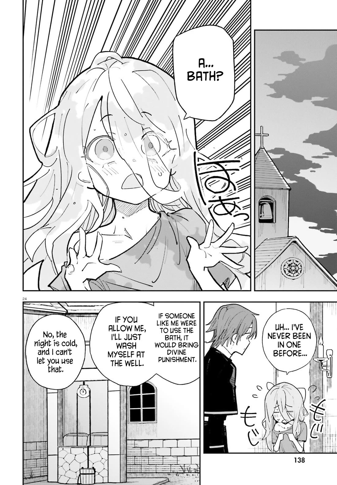 I'm Just a Mob Priest, but Since I Realized This World is an Otome Game, I'll Train the Heroine Chapter 1 page 22 - Chapter 1: I picked up the Saint