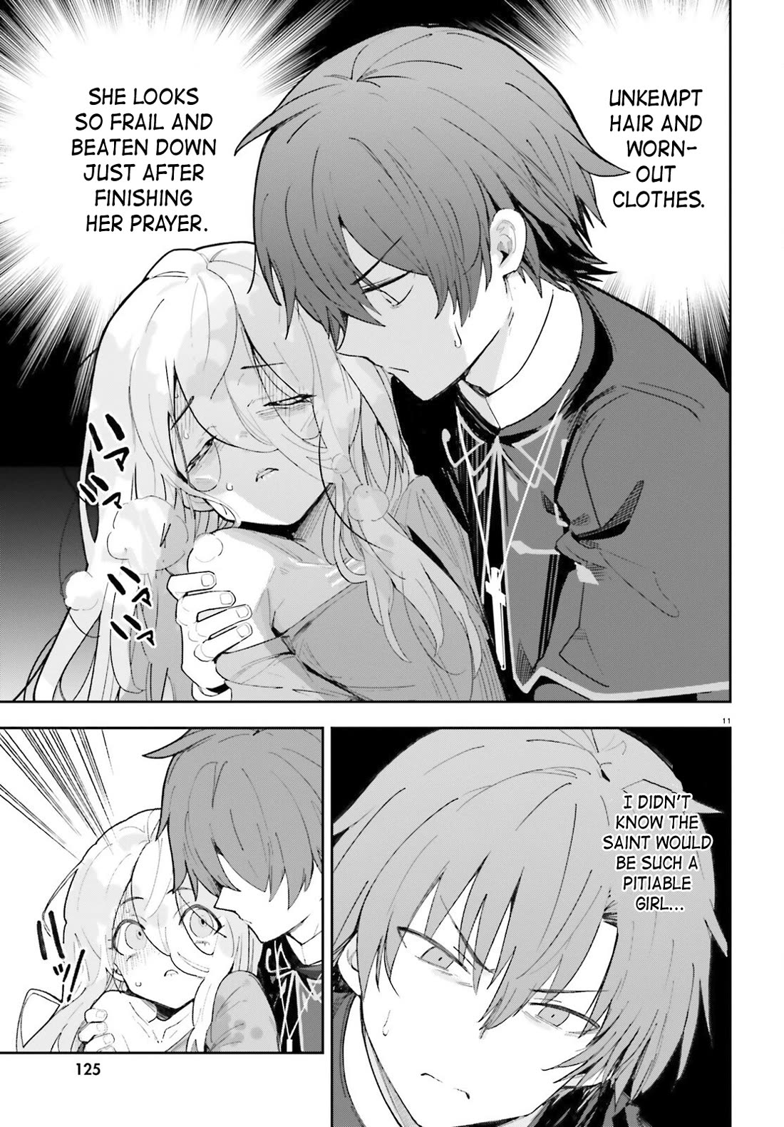 I'm Just a Mob Priest, but Since I Realized This World is an Otome Game, I'll Train the Heroine Chapter 1 page 9 - Chapter 1: I picked up the Saint