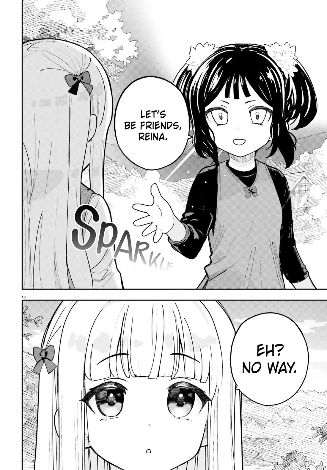 I'm Just a Mob Priest, but Since I Realized This World is an Otome Game, I'll Train the Heroine Chapter 10 page 11 - Chapter 10: Her First Friend?