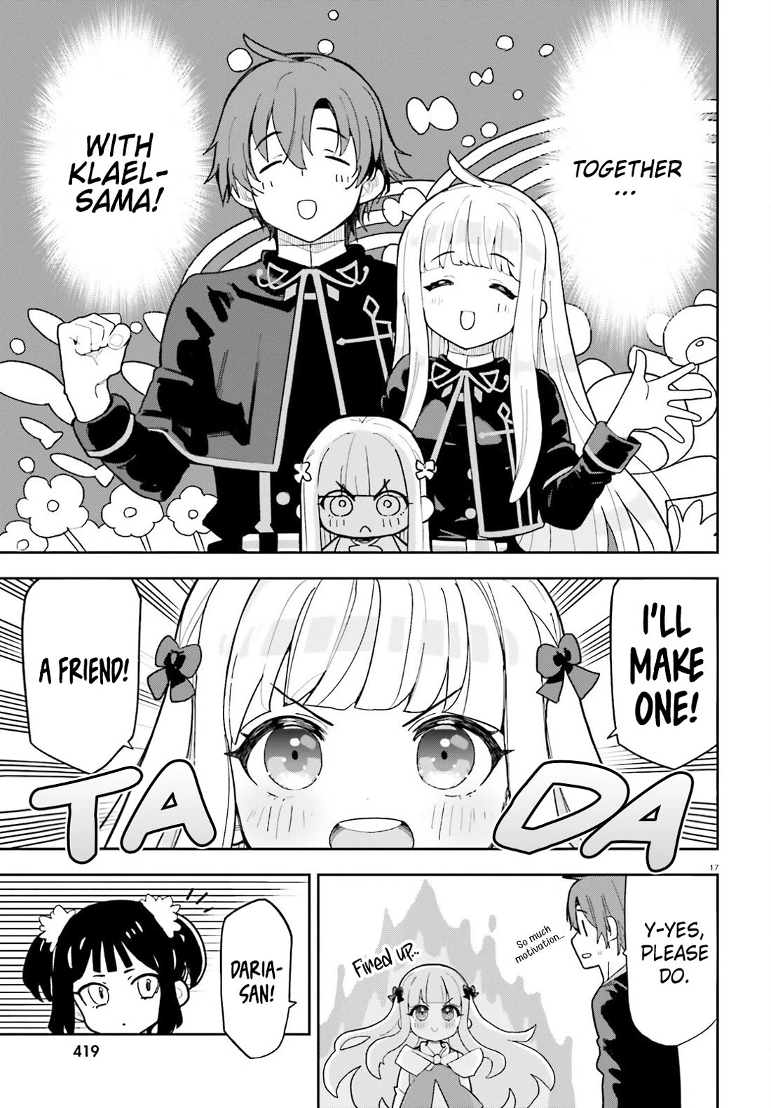 I'm Just a Mob Priest, but Since I Realized This World is an Otome Game, I'll Train the Heroine Chapter 10 page 18 - Chapter 10: Her First Friend?