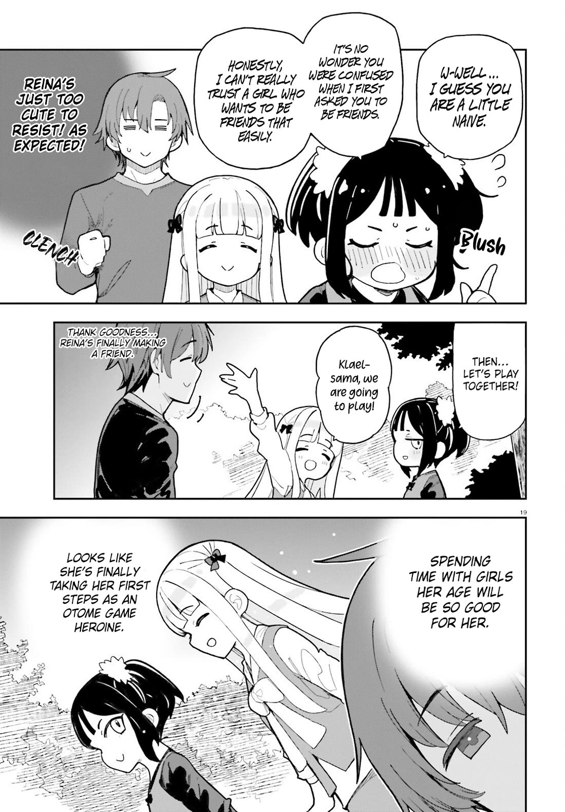 I'm Just a Mob Priest, but Since I Realized This World is an Otome Game, I'll Train the Heroine Chapter 10 page 20 - Chapter 10: Her First Friend?