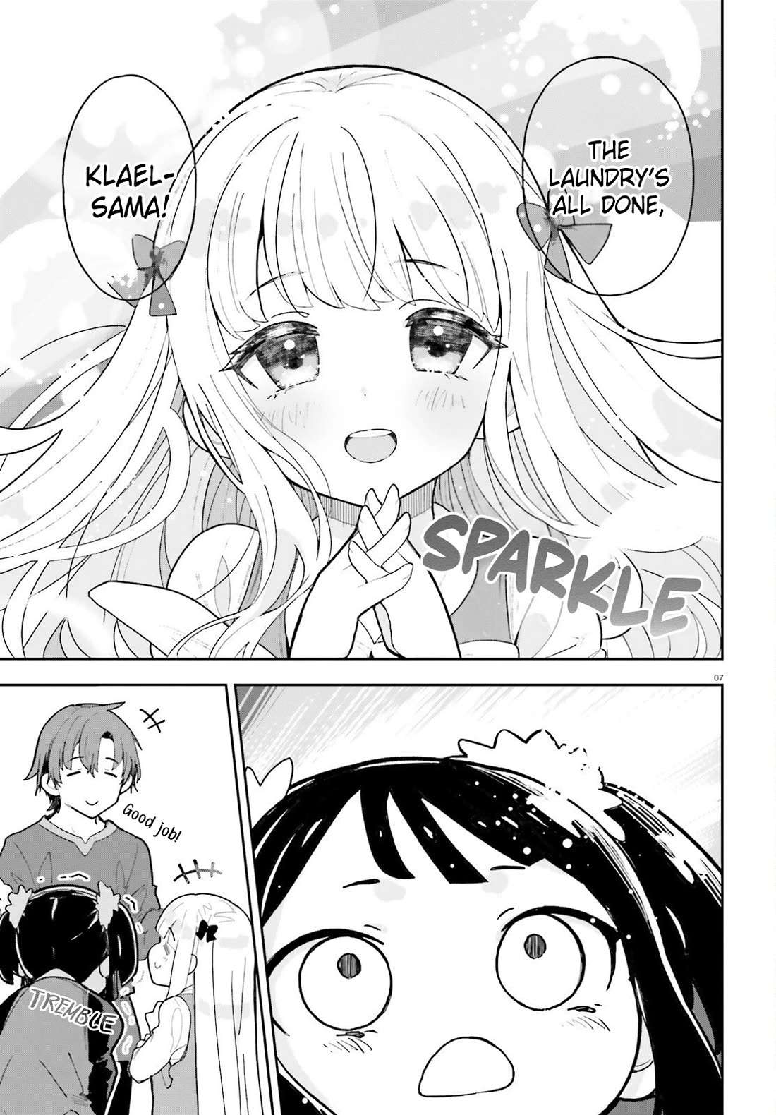 I'm Just a Mob Priest, but Since I Realized This World is an Otome Game, I'll Train the Heroine Chapter 10 page 8 - Chapter 10: Her First Friend?