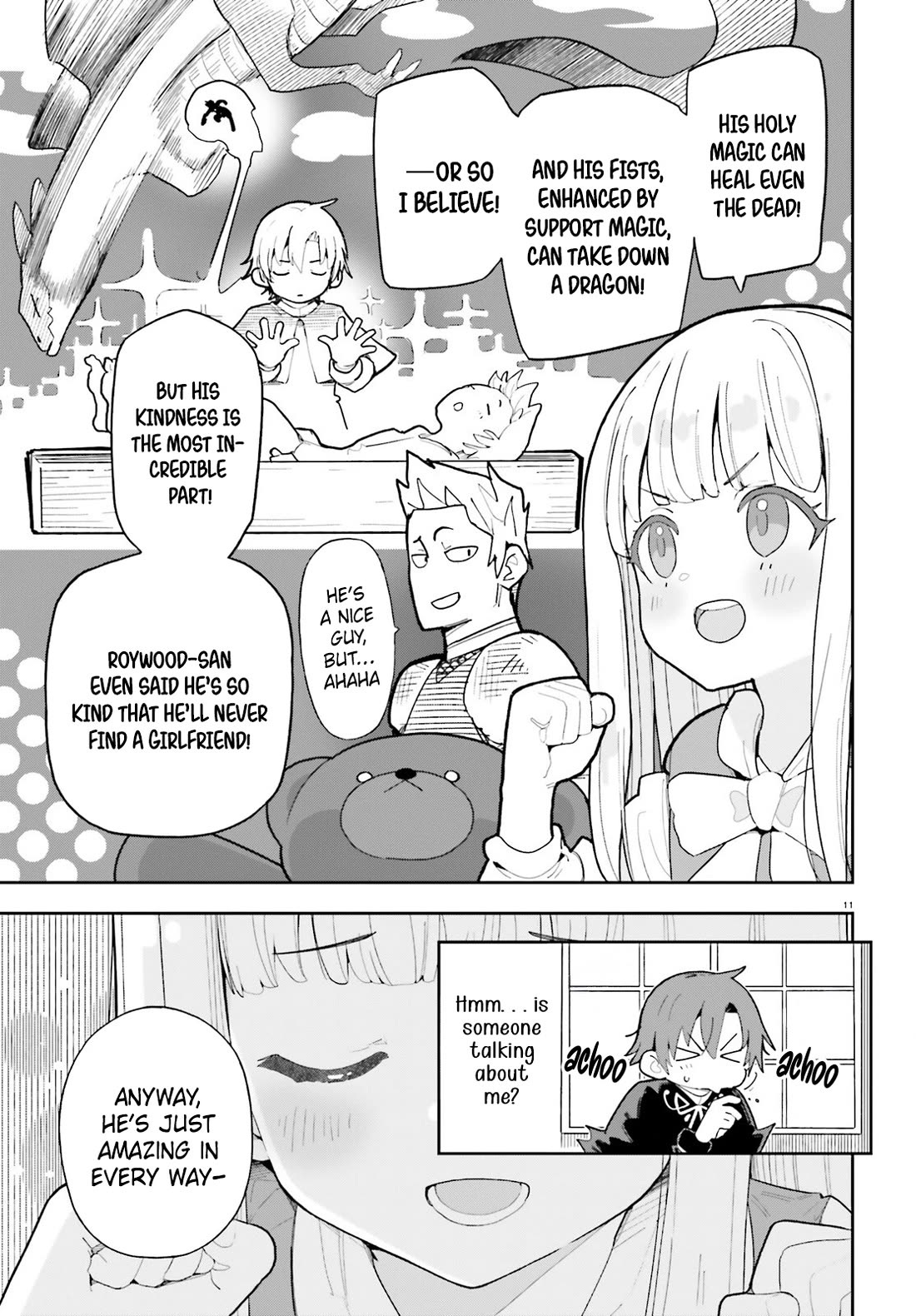 I'm Just a Mob Priest, but Since I Realized This World is an Otome Game, I'll Train the Heroine Chapter 11 page 12 - Chapter 11: Let's Get Along