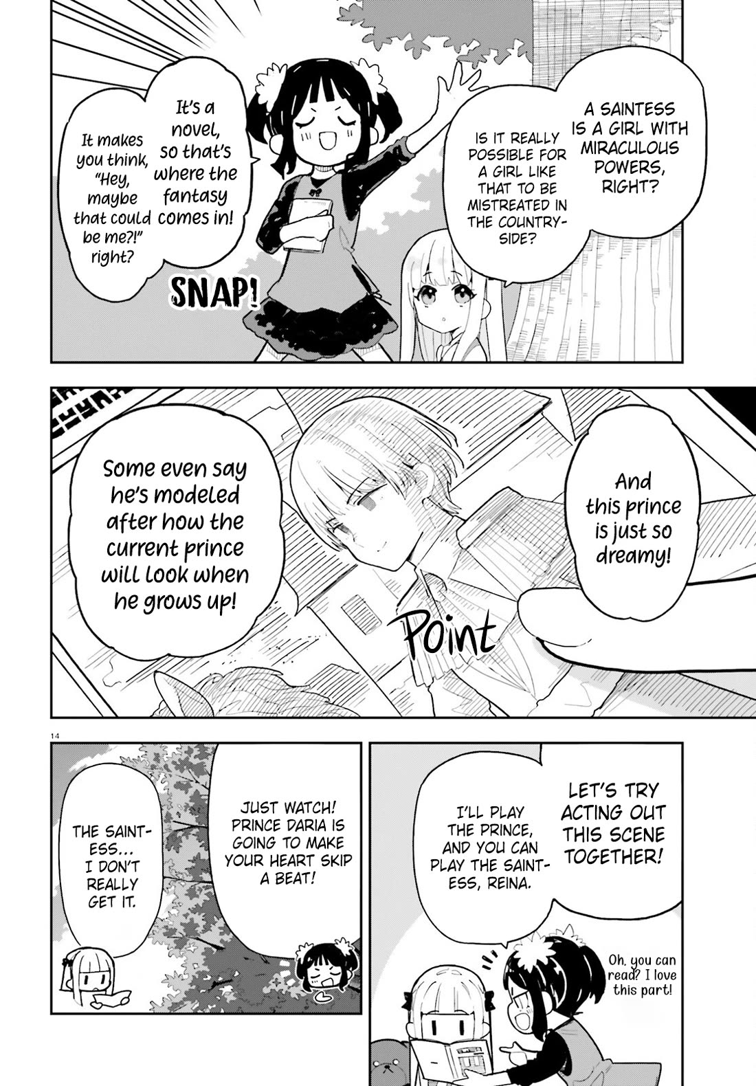 I'm Just a Mob Priest, but Since I Realized This World is an Otome Game, I'll Train the Heroine Chapter 11 page 15 - Chapter 11: Let's Get Along