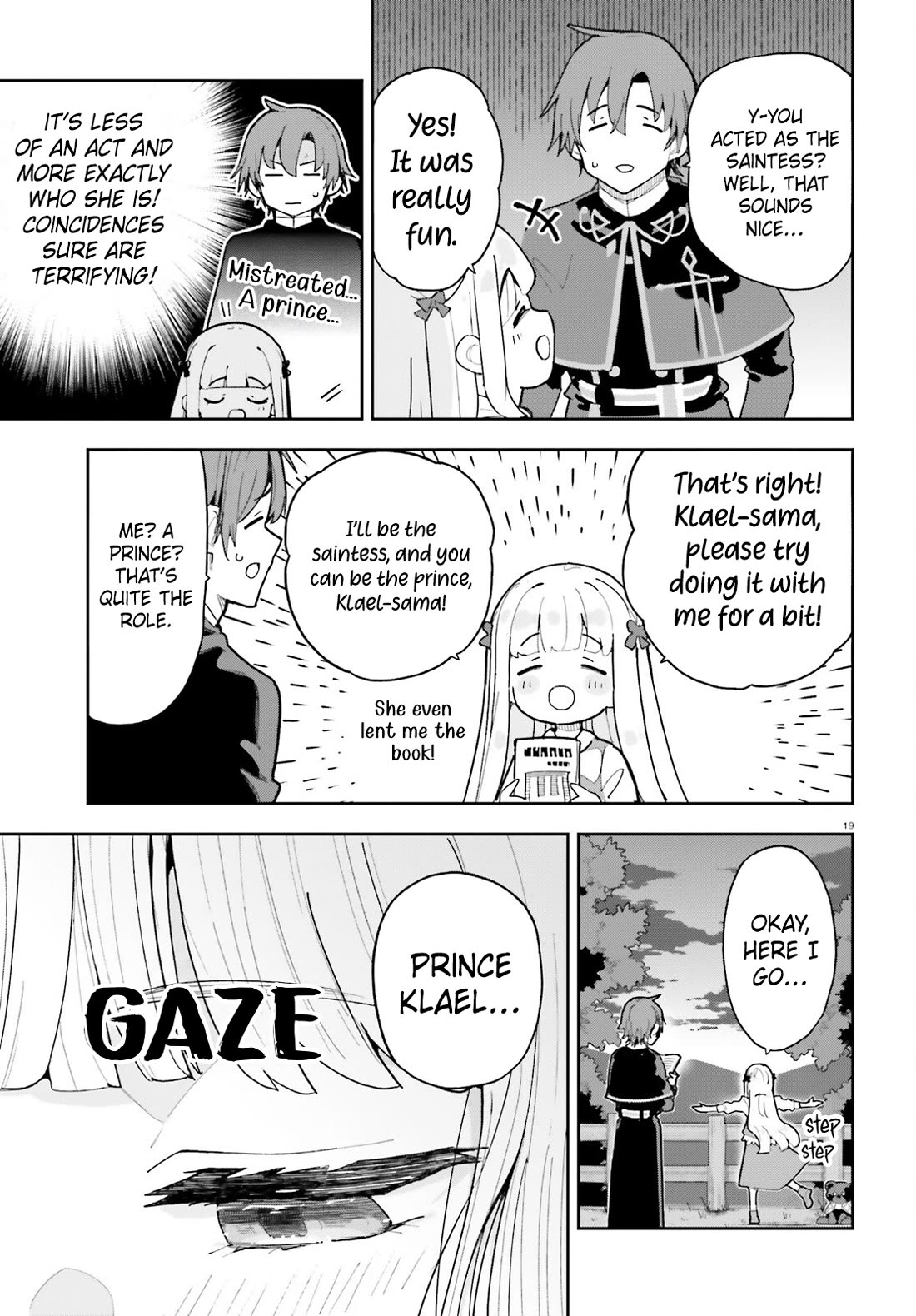 I'm Just a Mob Priest, but Since I Realized This World is an Otome Game, I'll Train the Heroine Chapter 11 page 20 - Chapter 11: Let's Get Along
