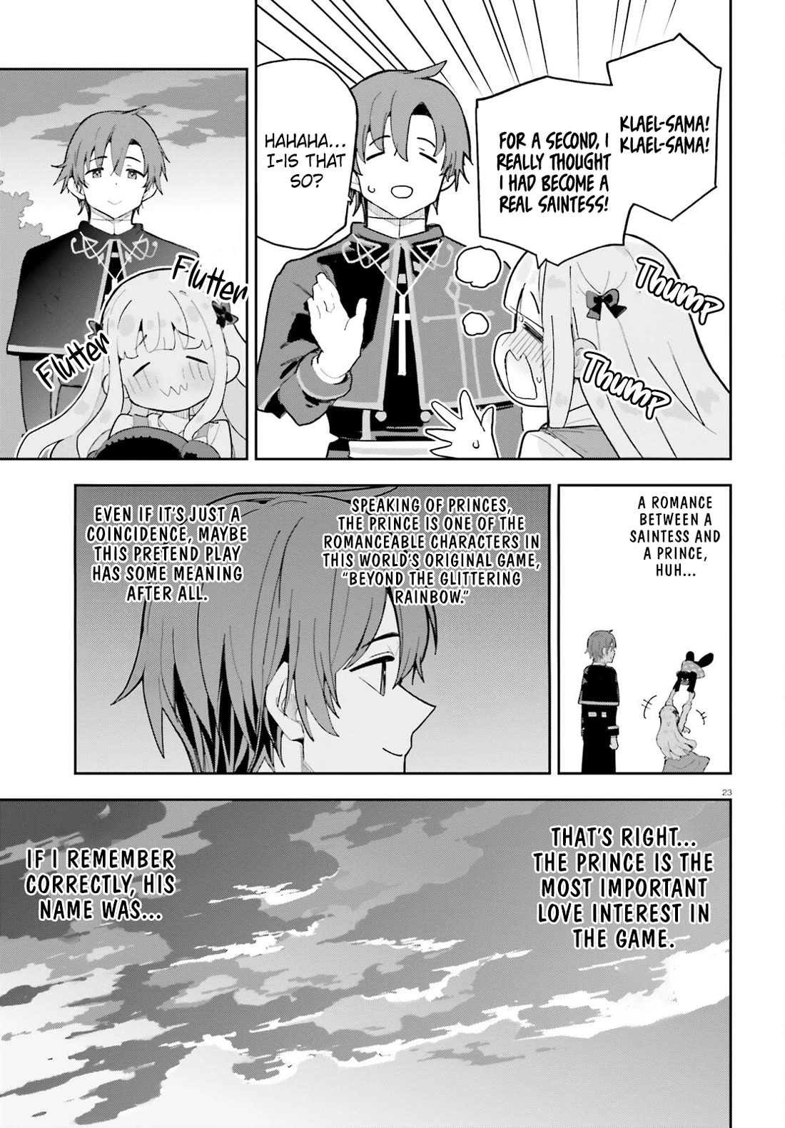 I'm Just a Mob Priest, but Since I Realized This World is an Otome Game, I'll Train the Heroine Chapter 11 page 24 - Chapter 11: Let's Get Along