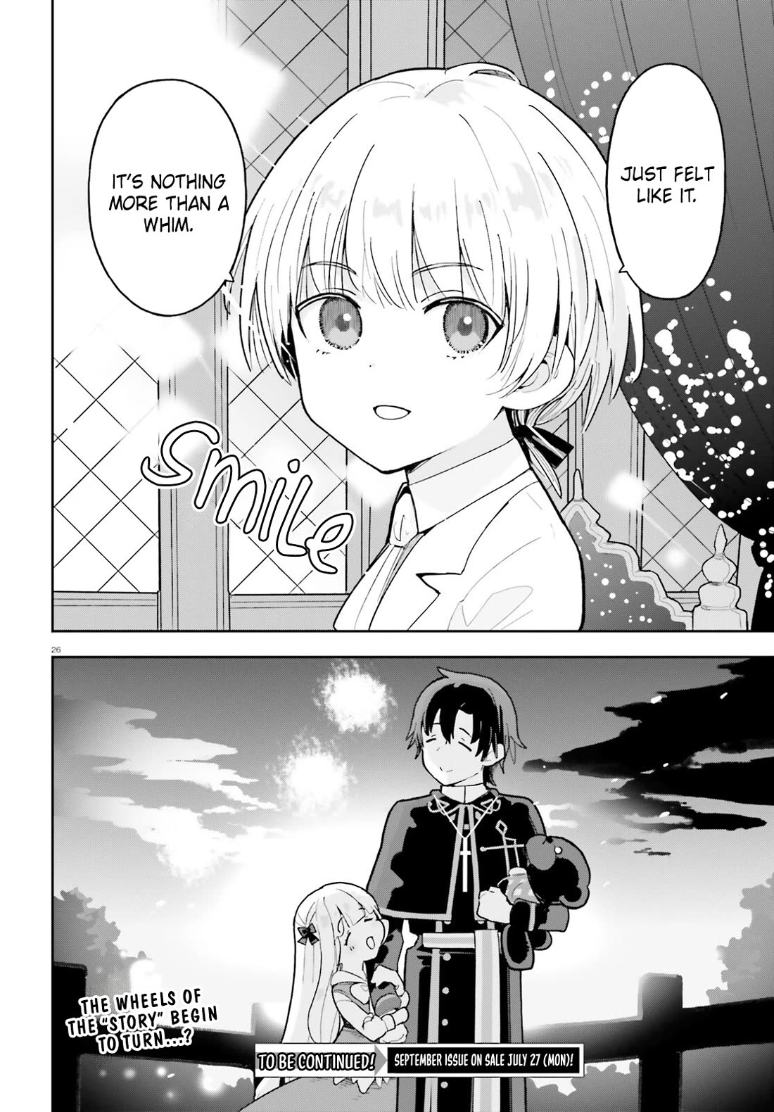 I'm Just a Mob Priest, but Since I Realized This World is an Otome Game, I'll Train the Heroine Chapter 11 page 27 - Chapter 11: Let's Get Along