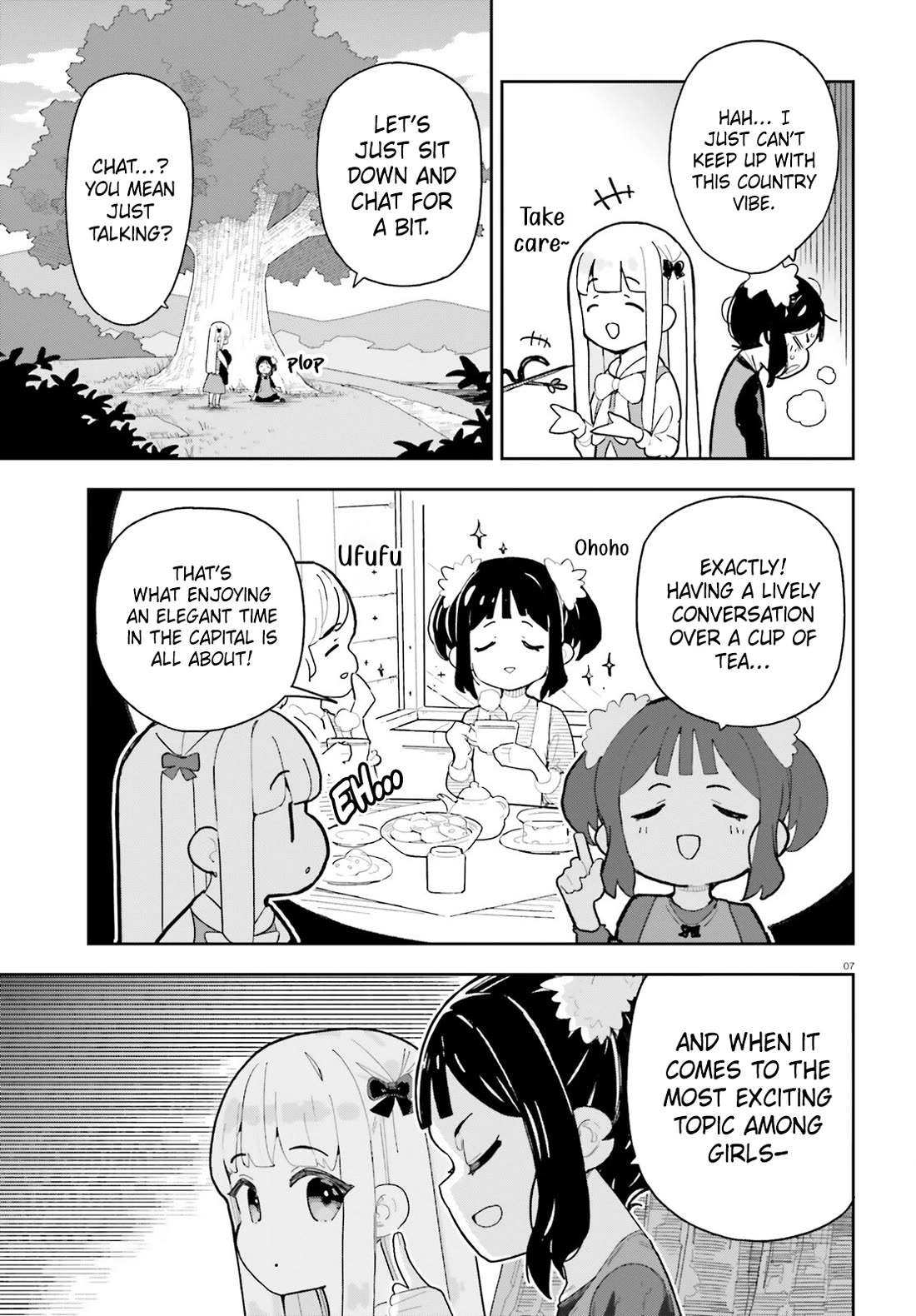 I'm Just a Mob Priest, but Since I Realized This World is an Otome Game, I'll Train the Heroine Chapter 11 page 8 - Chapter 11: Let's Get Along