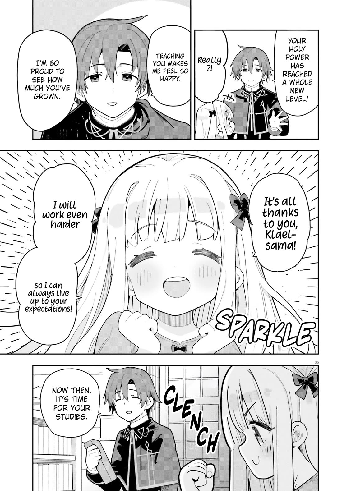 I'm Just a Mob Priest, but Since I Realized This World is an Otome Game, I'll Train the Heroine Chapter 12 page 10 - Chapter 12: New Magic?