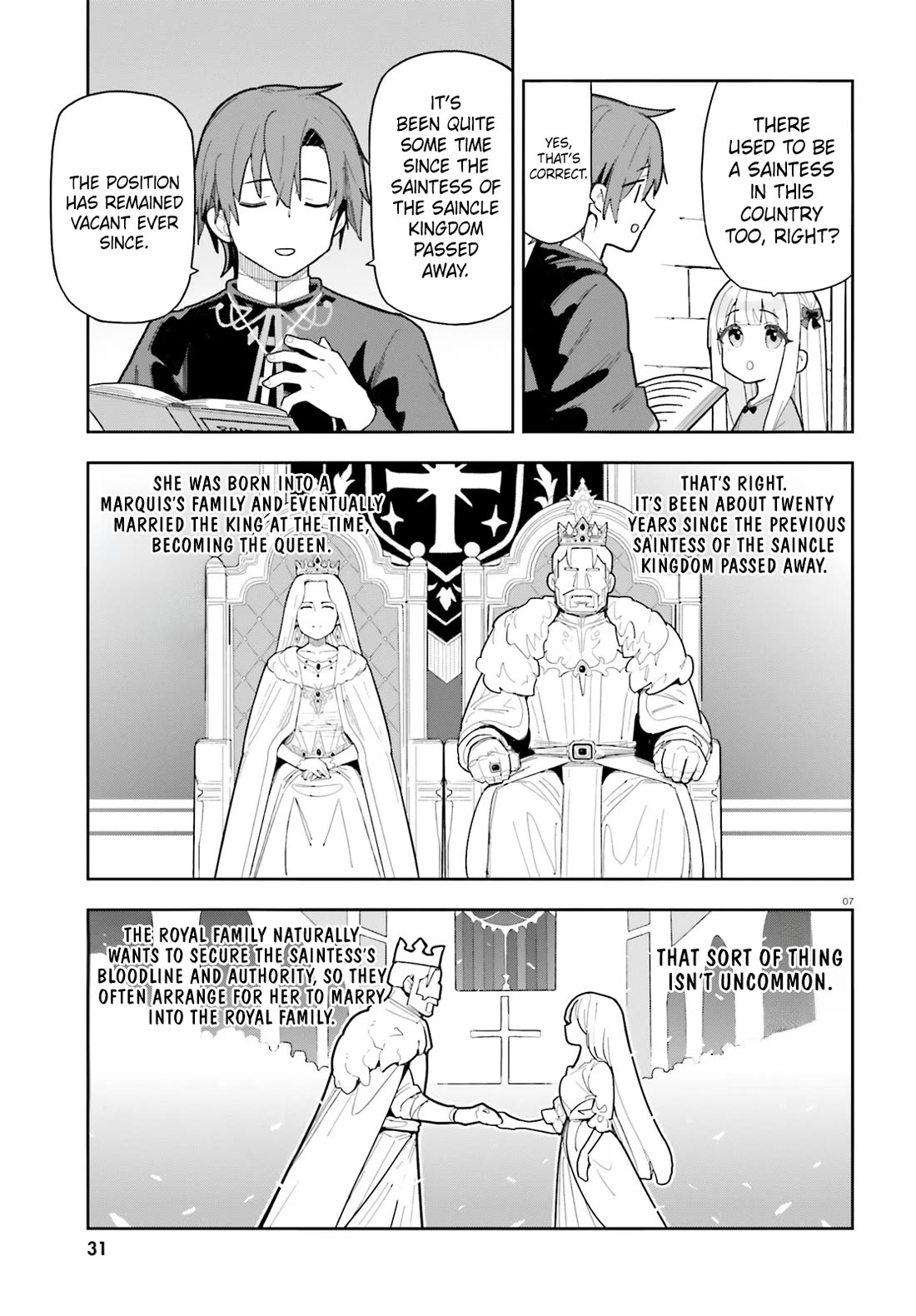 I'm Just a Mob Priest, but Since I Realized This World is an Otome Game, I'll Train the Heroine Chapter 12 page 12 - Chapter 12: New Magic?