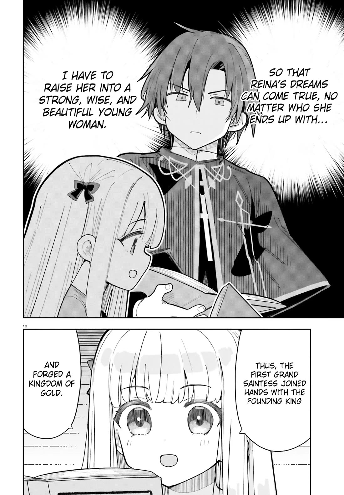 I'm Just a Mob Priest, but Since I Realized This World is an Otome Game, I'll Train the Heroine Chapter 12 page 15 - Chapter 12: New Magic?