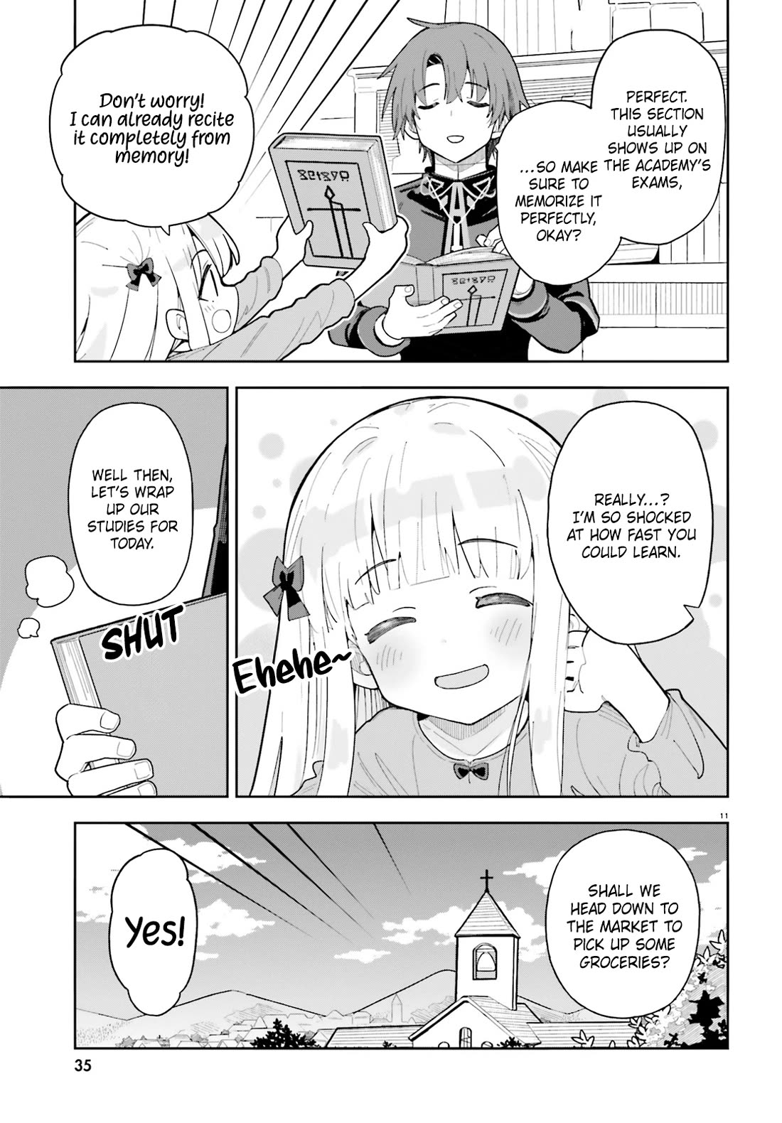 I'm Just a Mob Priest, but Since I Realized This World is an Otome Game, I'll Train the Heroine Chapter 12 page 16 - Chapter 12: New Magic?