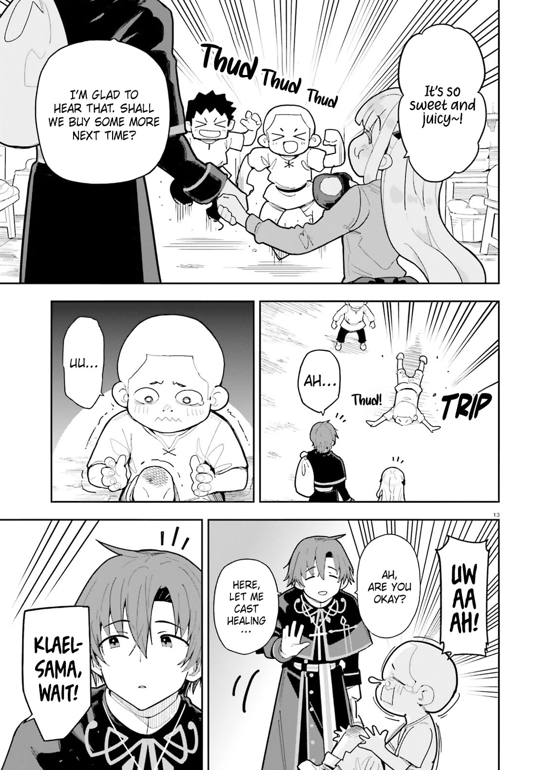 I'm Just a Mob Priest, but Since I Realized This World is an Otome Game, I'll Train the Heroine Chapter 12 page 18 - Chapter 12: New Magic?