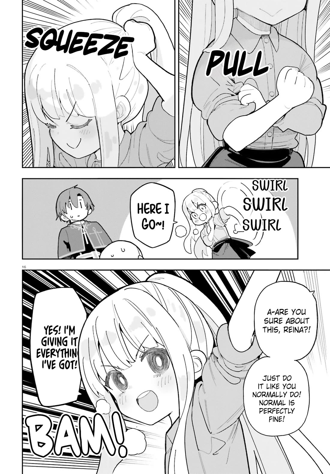 I'm Just a Mob Priest, but Since I Realized This World is an Otome Game, I'll Train the Heroine Chapter 12 page 21 - Chapter 12: New Magic?