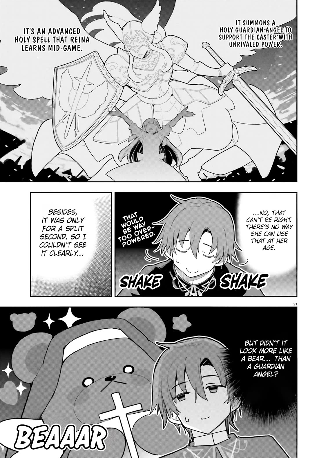 I'm Just a Mob Priest, but Since I Realized This World is an Otome Game, I'll Train the Heroine Chapter 12 page 26 - Chapter 12: New Magic?